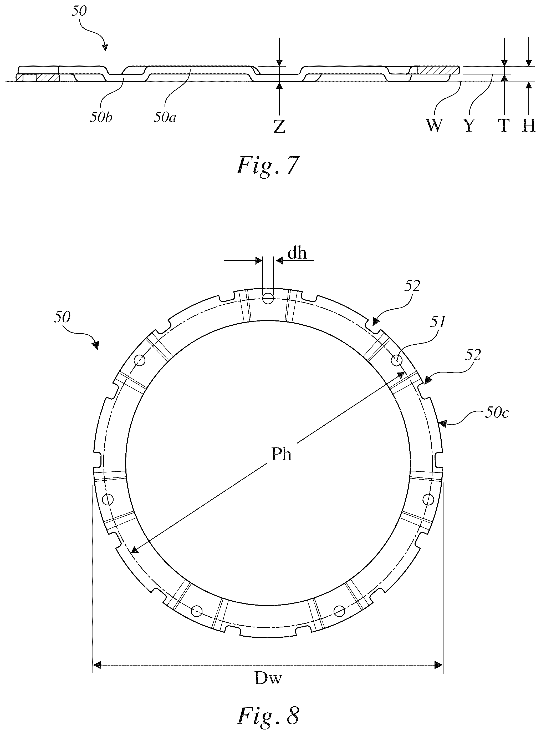 Patent US12313122 Figure 4 – Bearing unit with reinforced retention cage