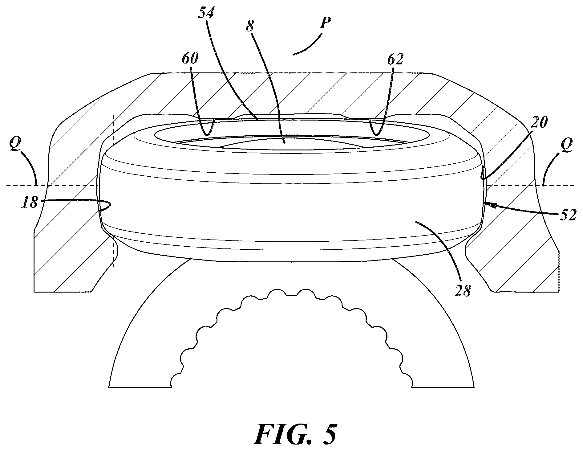 Patent US12313129 Figure 5 – Tripod type constant velocity joint