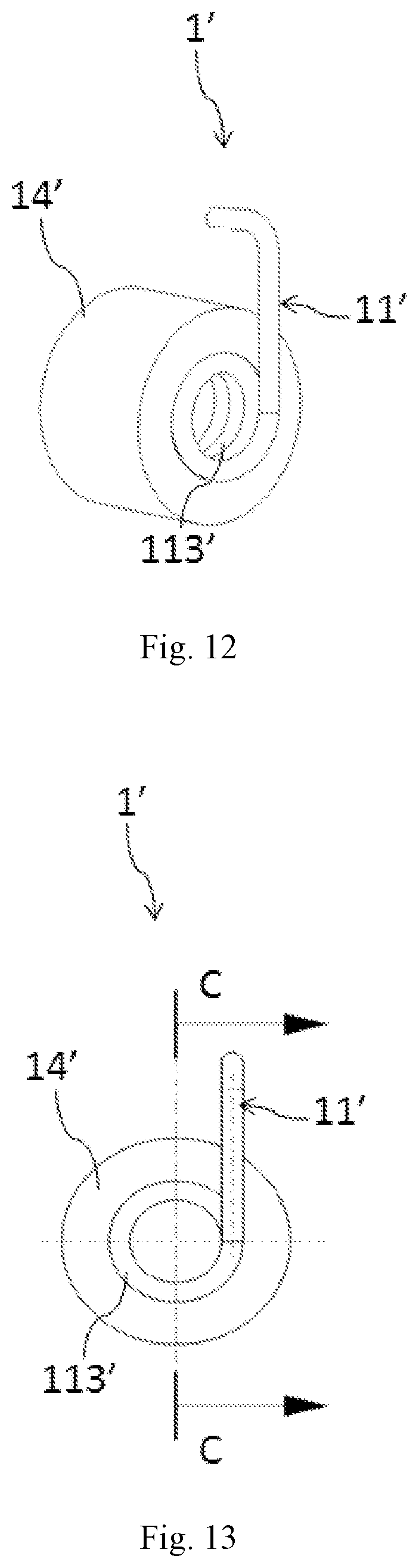 Patent US12313130 Figure 6 – One-way damping structure and adjusting assembly comprising one-way damping structure