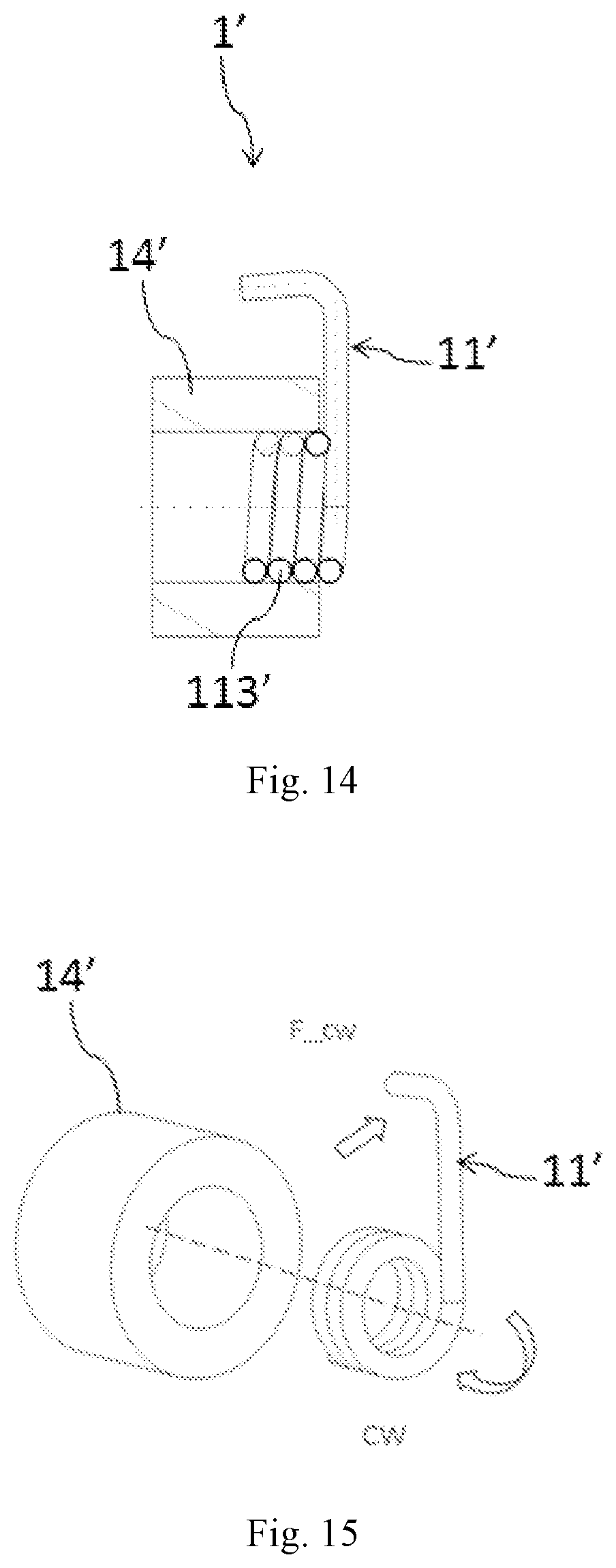 Patent US12313130 Figure 7 – One-way damping structure and adjusting assembly comprising one-way damping structure