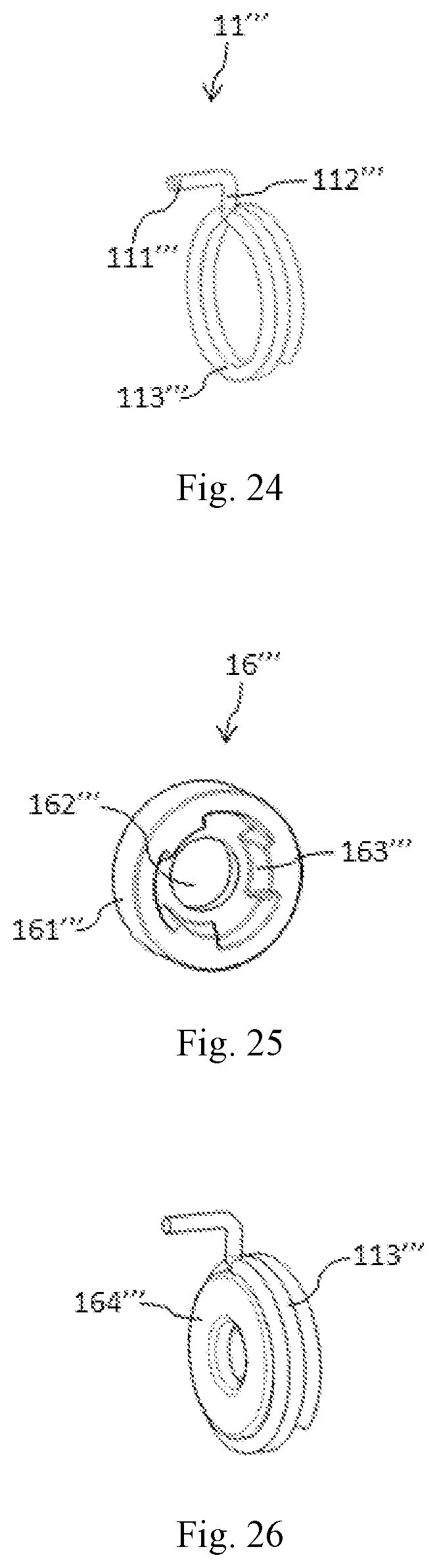 Patent US12313130 Figure 12 – One-way damping structure and adjusting assembly comprising one-way damping structure
