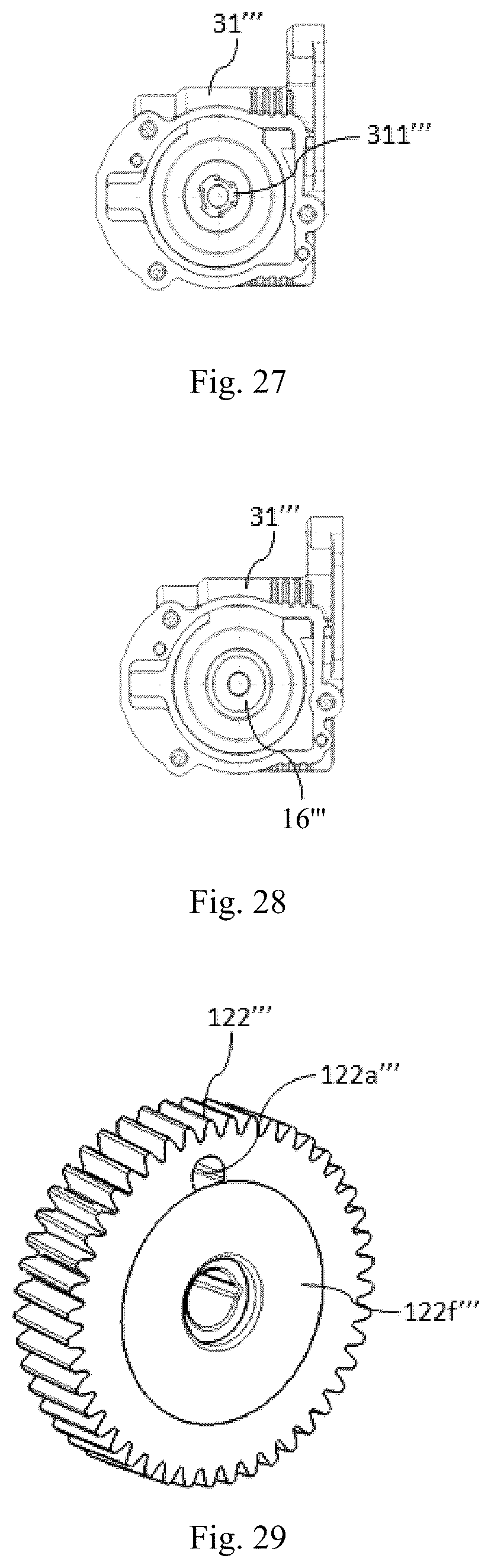 Patent US12313130 Figure 13 – One-way damping structure and adjusting assembly comprising one-way damping structure