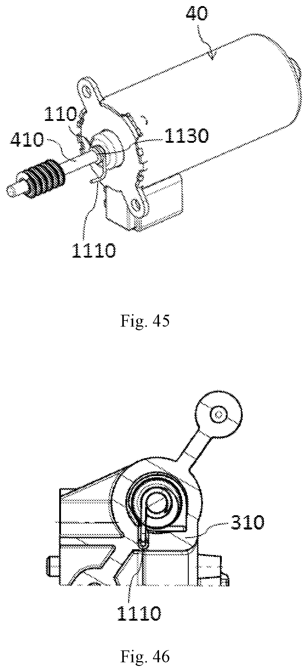 Patent US12313130 Figure 20 – One-way damping structure and adjusting assembly comprising one-way damping structure