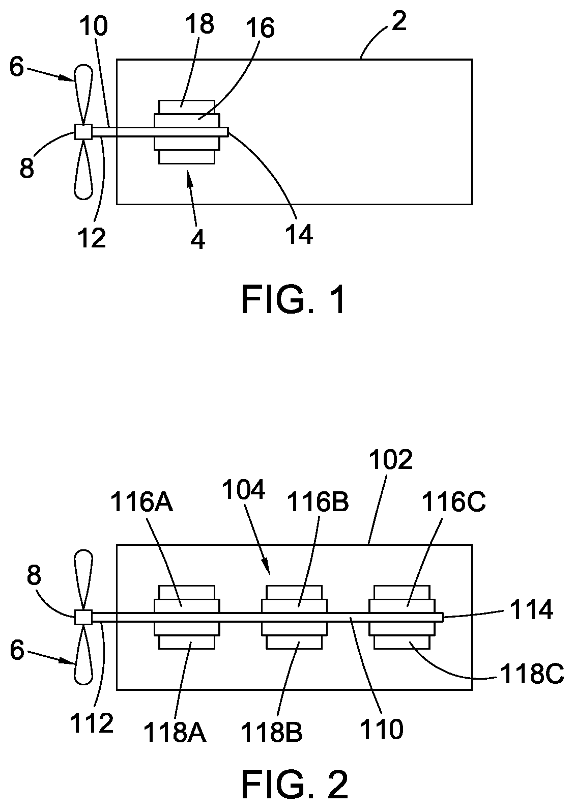 Patent US12313131 Figure 1 – Electric propulsion systems