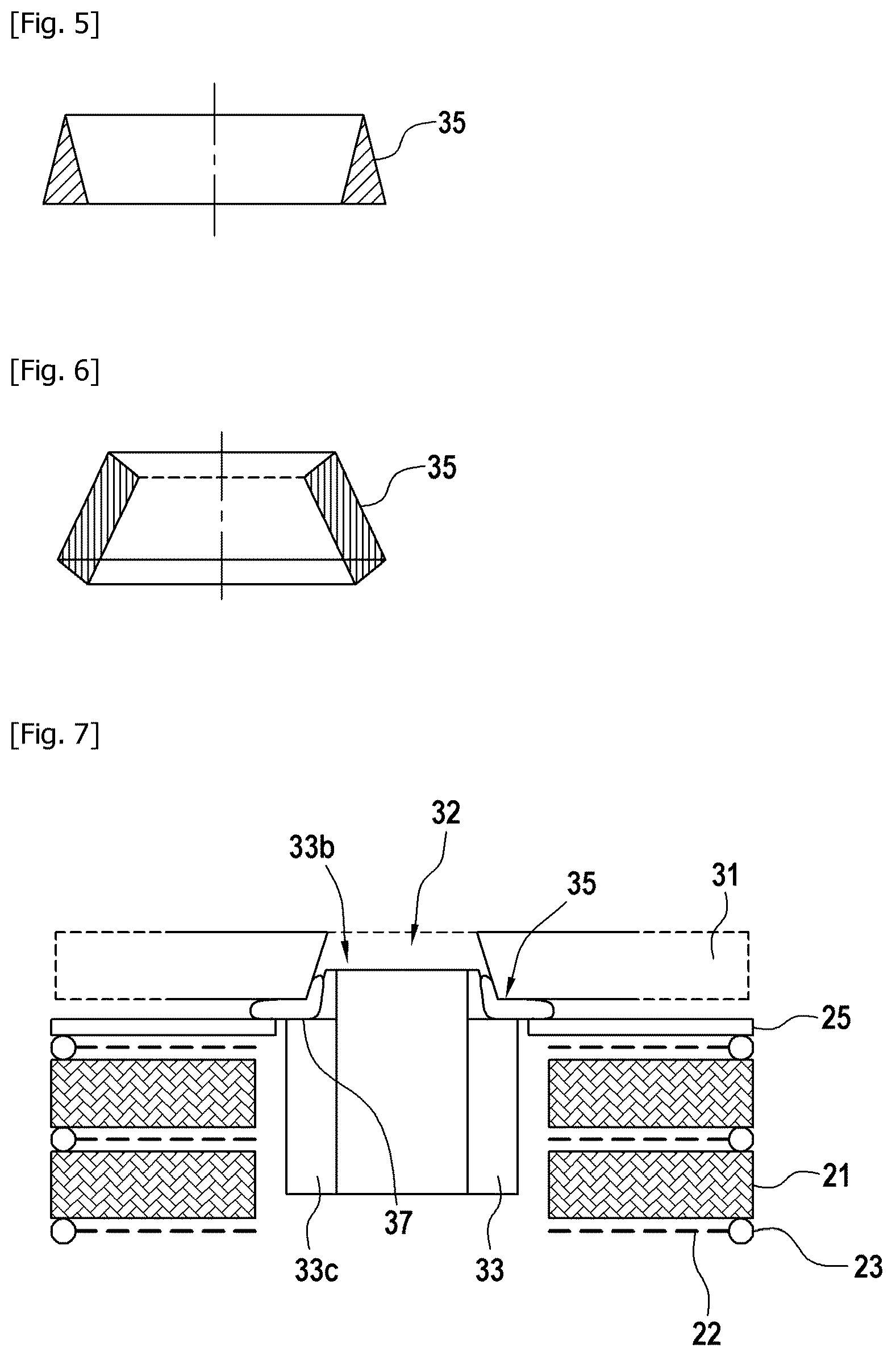 Patent US12313140 Figure 4 – Tooling of multi-pile plates for semi-forced flow