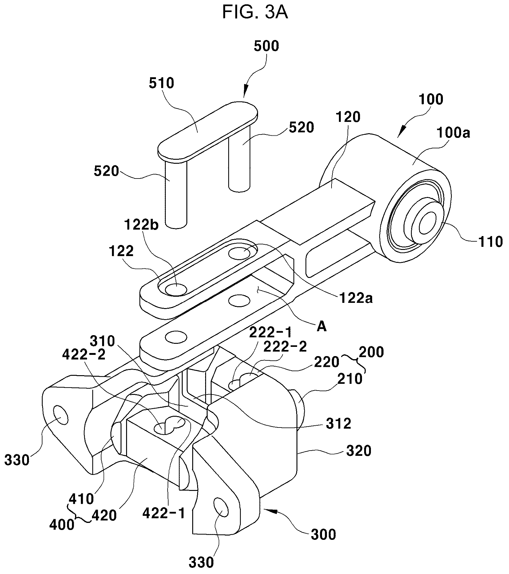 Patent US12313141 Figure 3 – Roll-rod for vehicle