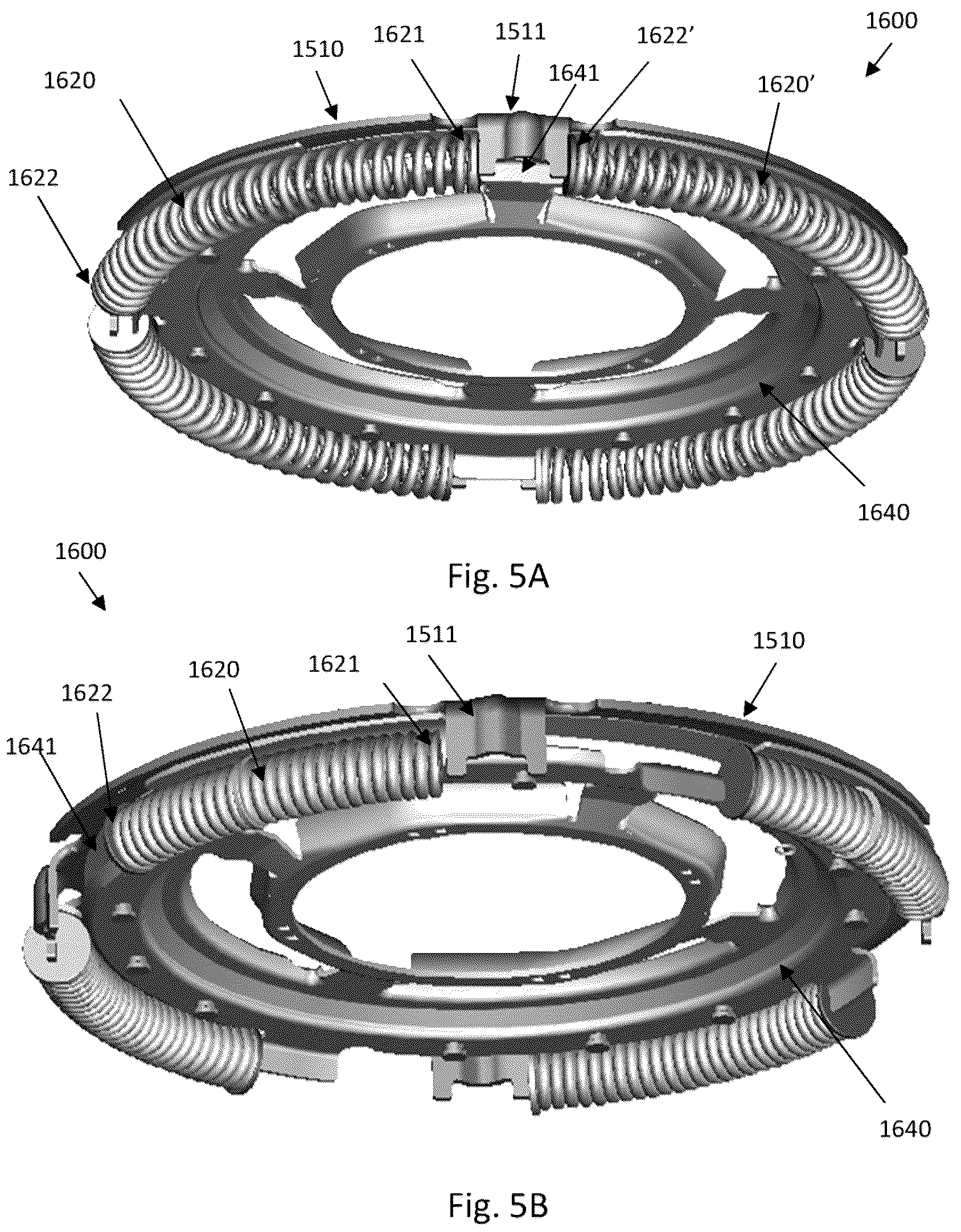 Patent US12313142 Figure 6 – Shock absorber with mechanical stop for torque converter