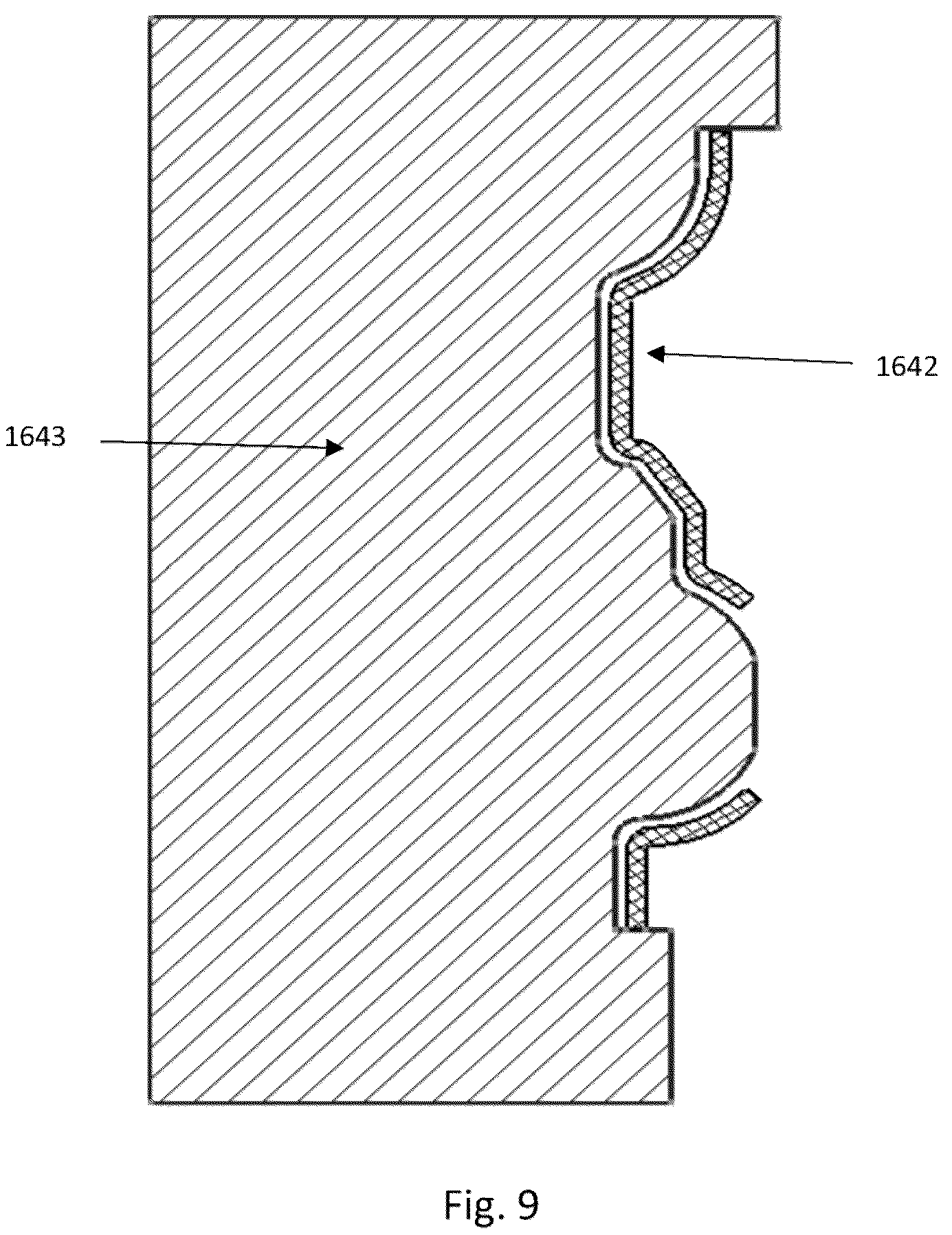 Patent US12313142 Figure 10 – Shock absorber with mechanical stop for torque converter
