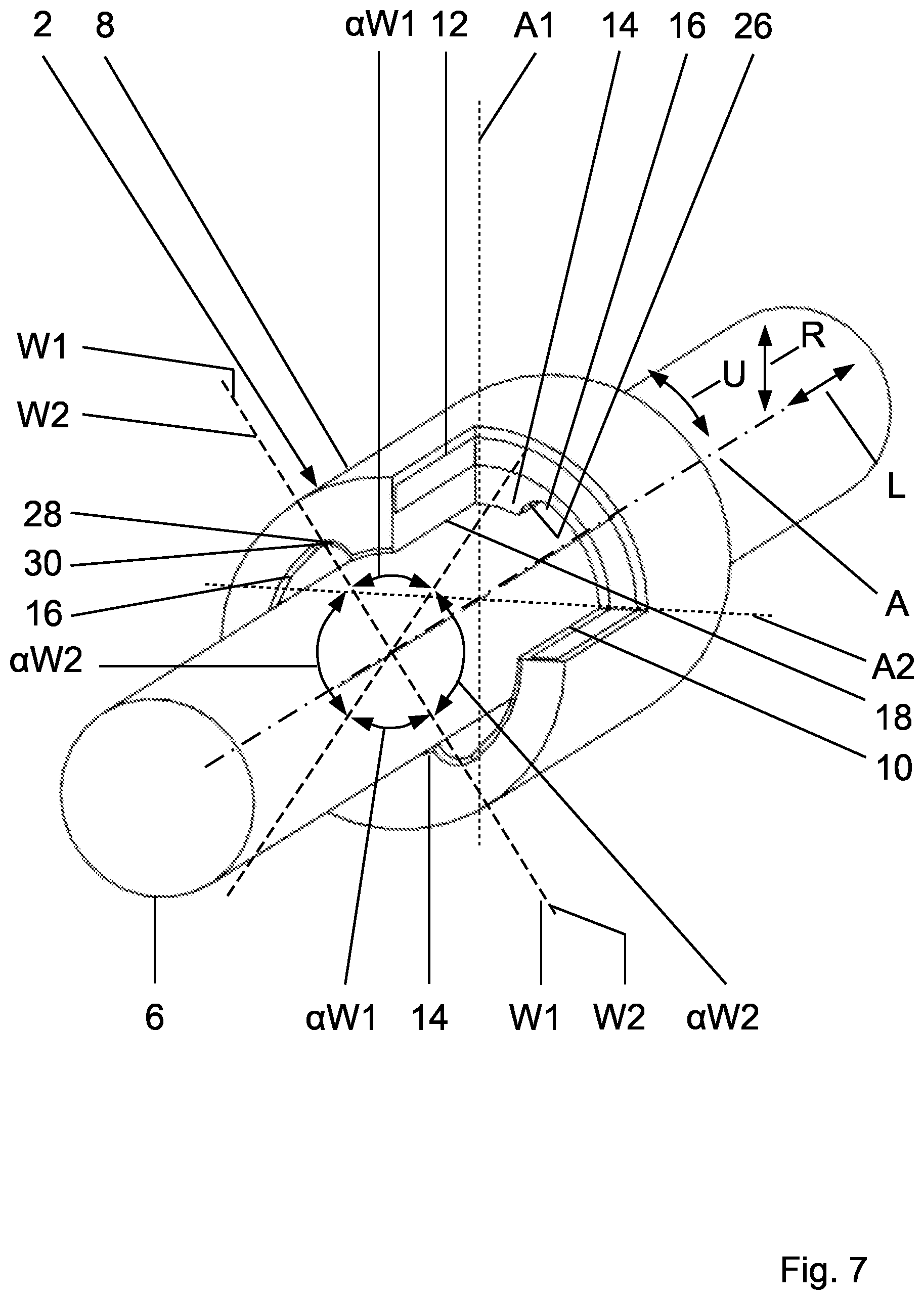 Patent US12313143 Figure 5 – Shaft vibration absorber