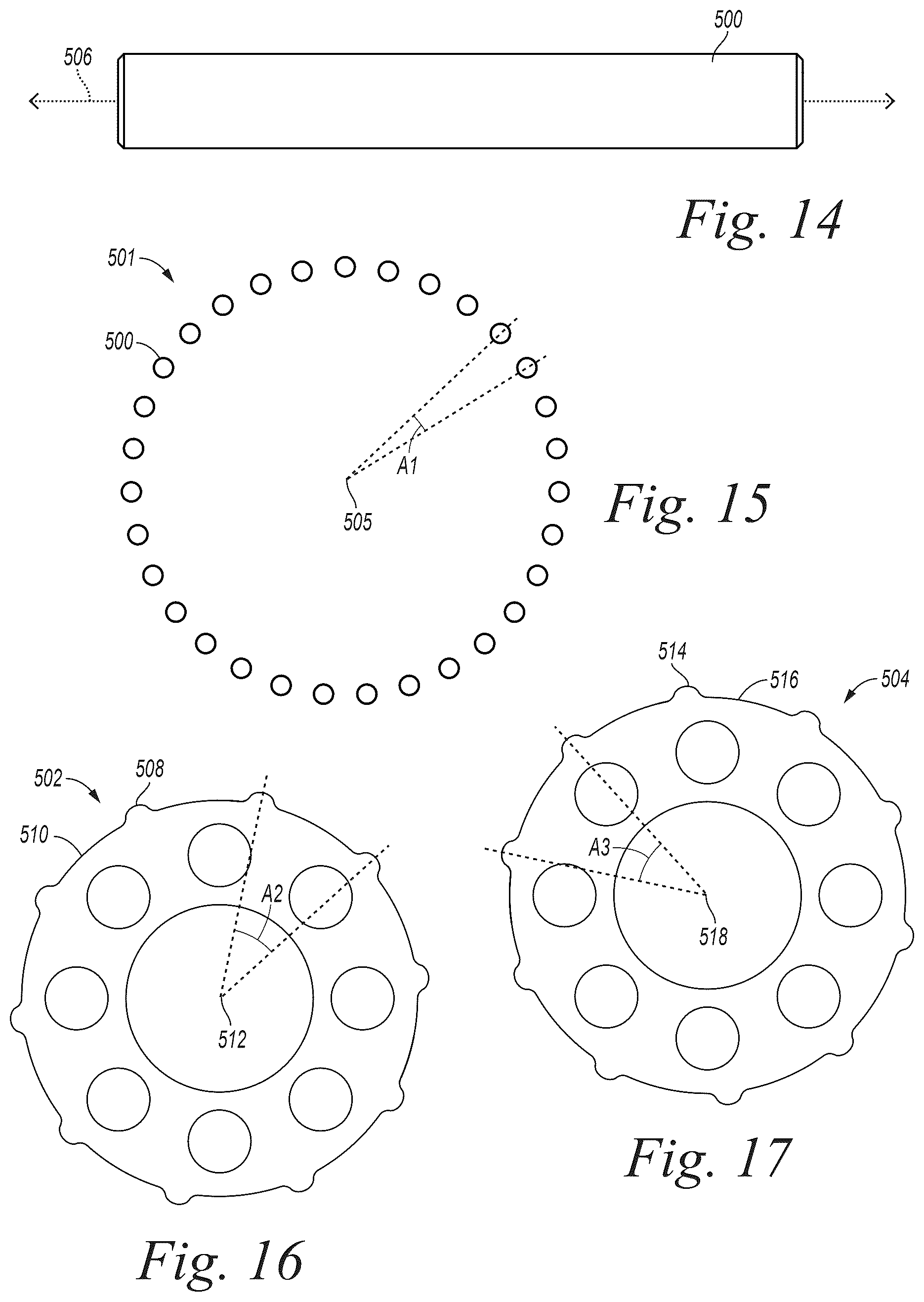 Patent US12313146 Figure 8 – Cycloid gear assembly with alternating contact between transfer members and pins and related technology