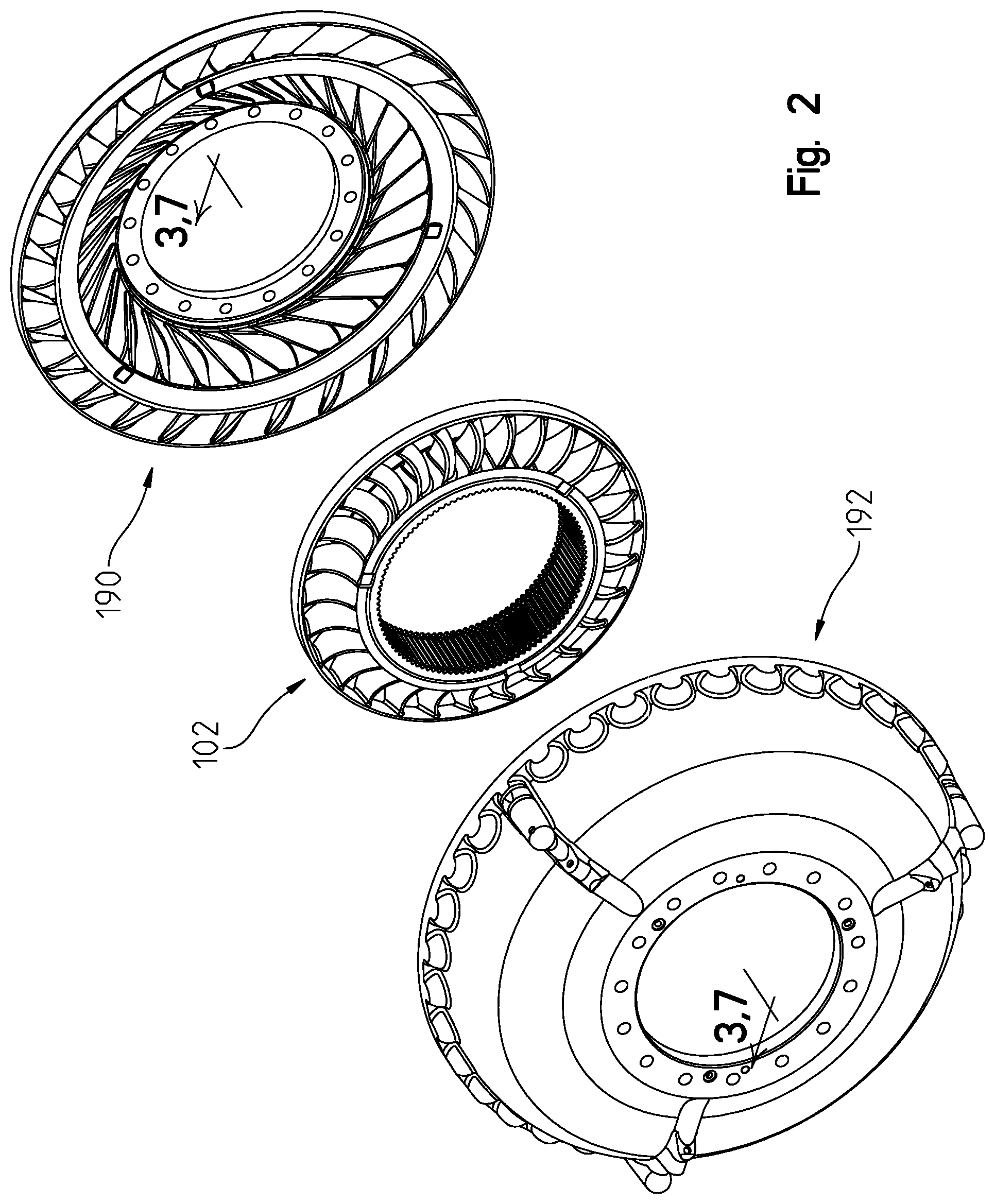 Patent US12313152 Figure 2 – Torque converter