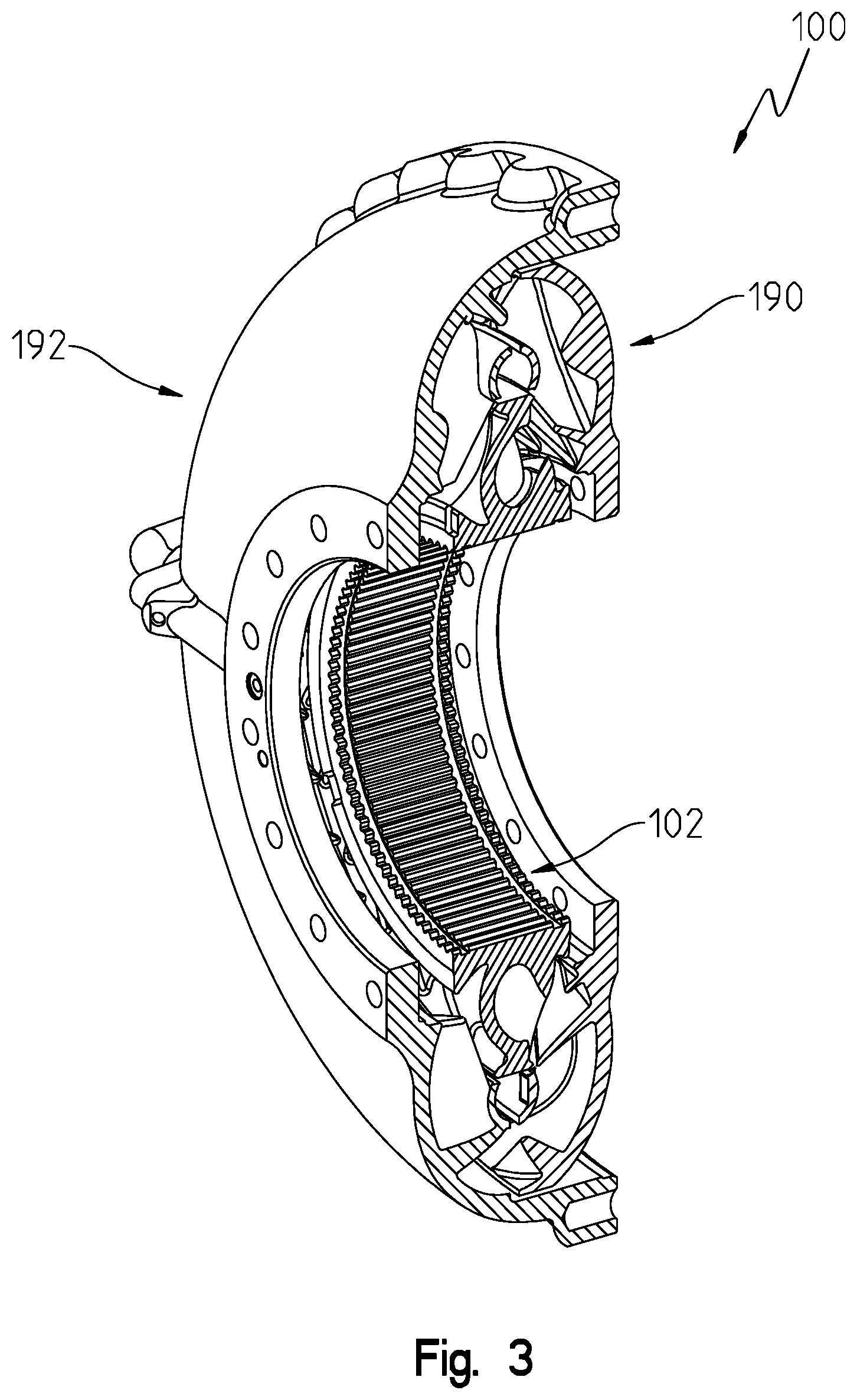 Patent US12313152 Figure 3 – Torque converter
