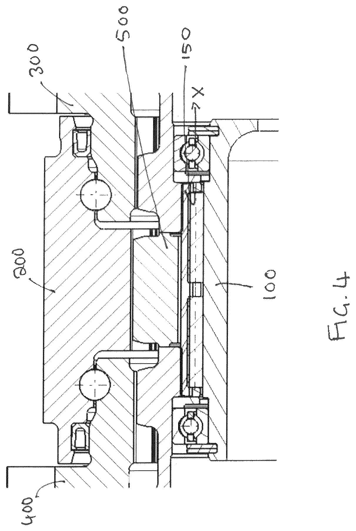 Patent US12313154 Figure 3 – Strain wave drive