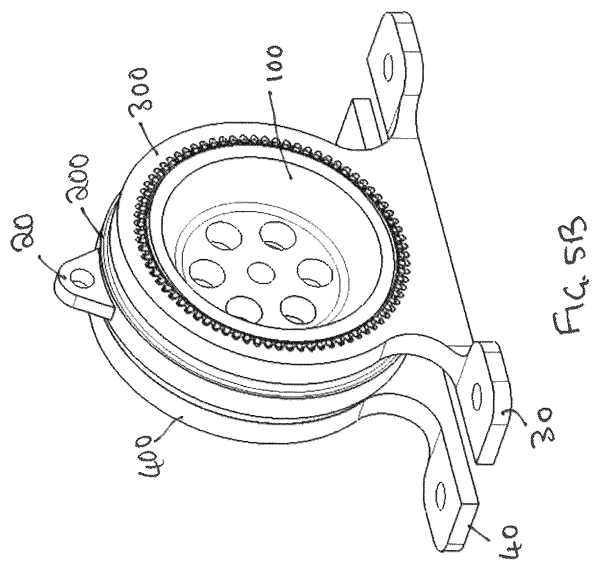 Patent US12313154 Figure 5 – Strain wave drive