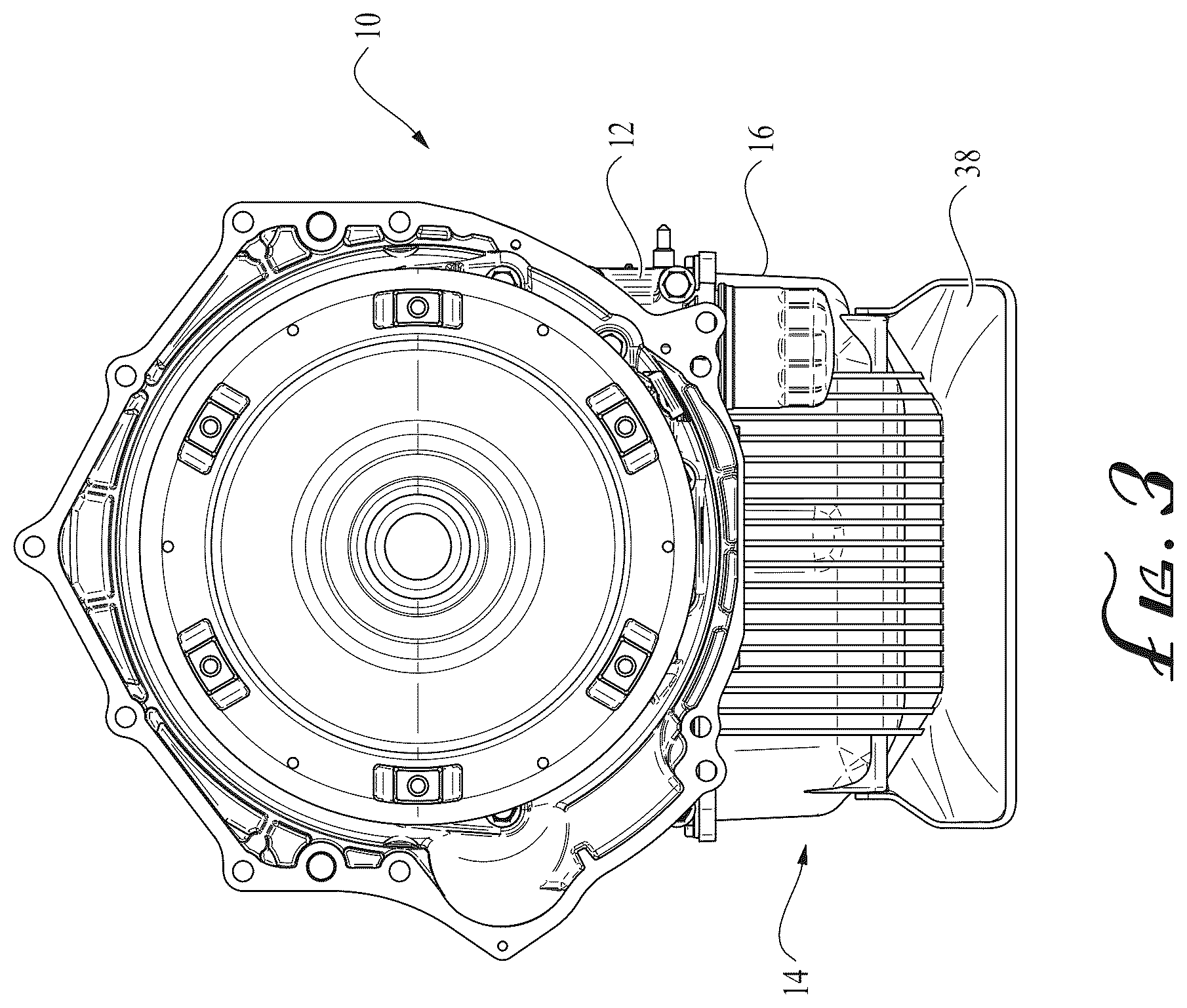 Patent US12313156 Figure 3 – Transmission cooling system