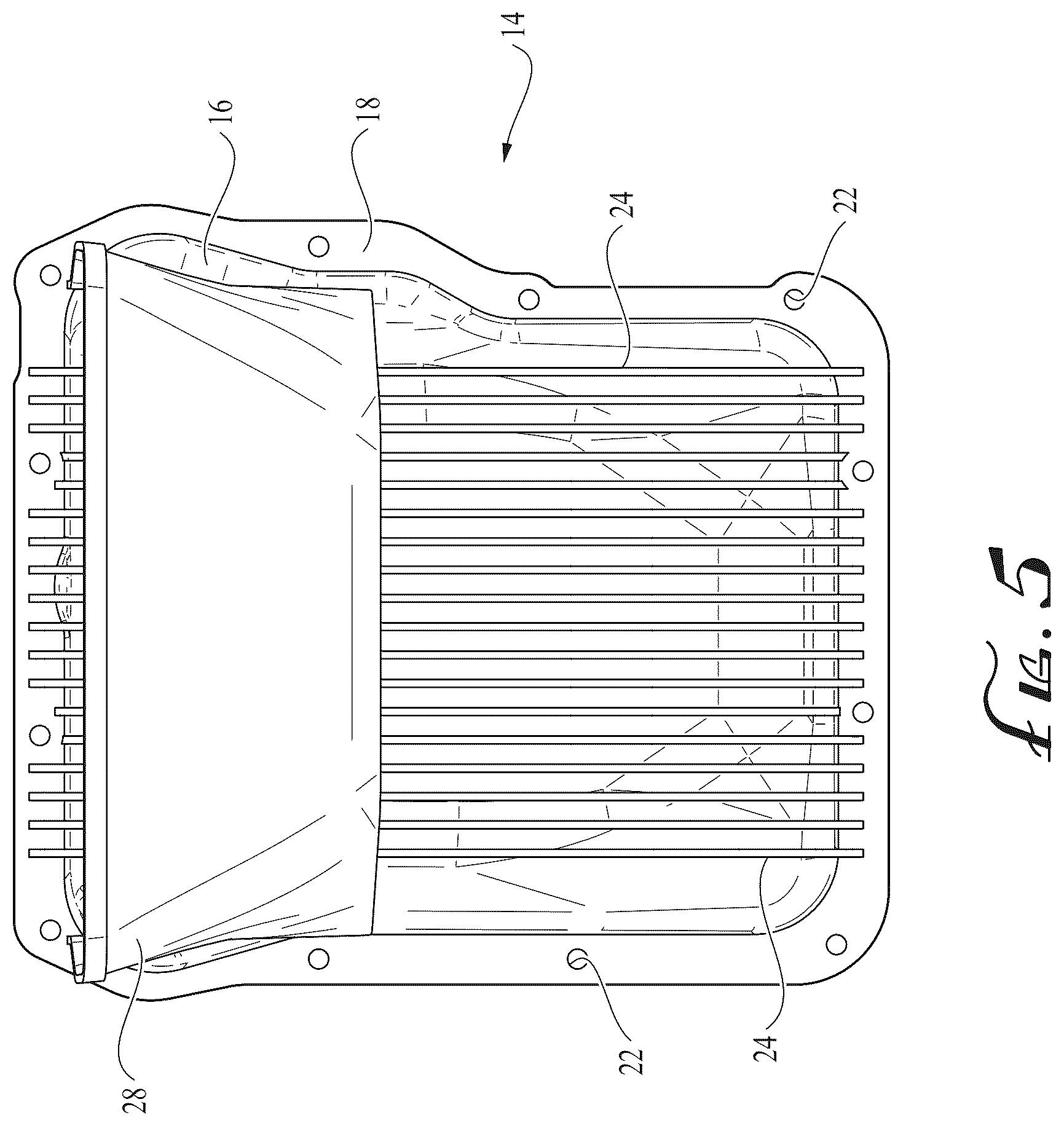 Patent US12313156 Figure 5 – Transmission cooling system