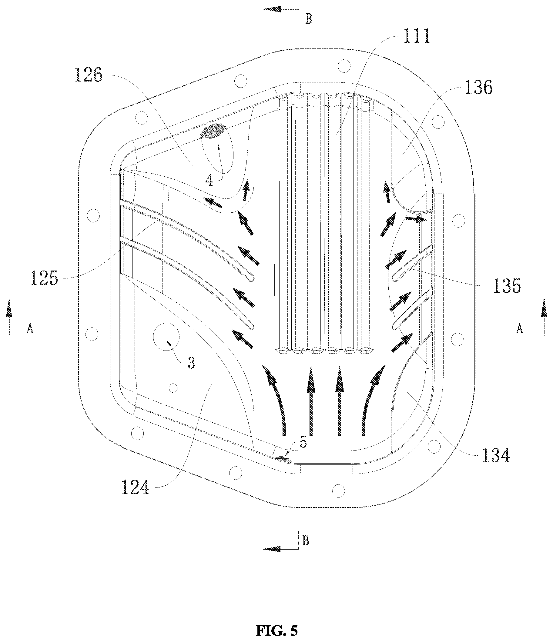 Patent US12313157 Figure 4 – Differential cover having diversion structure
