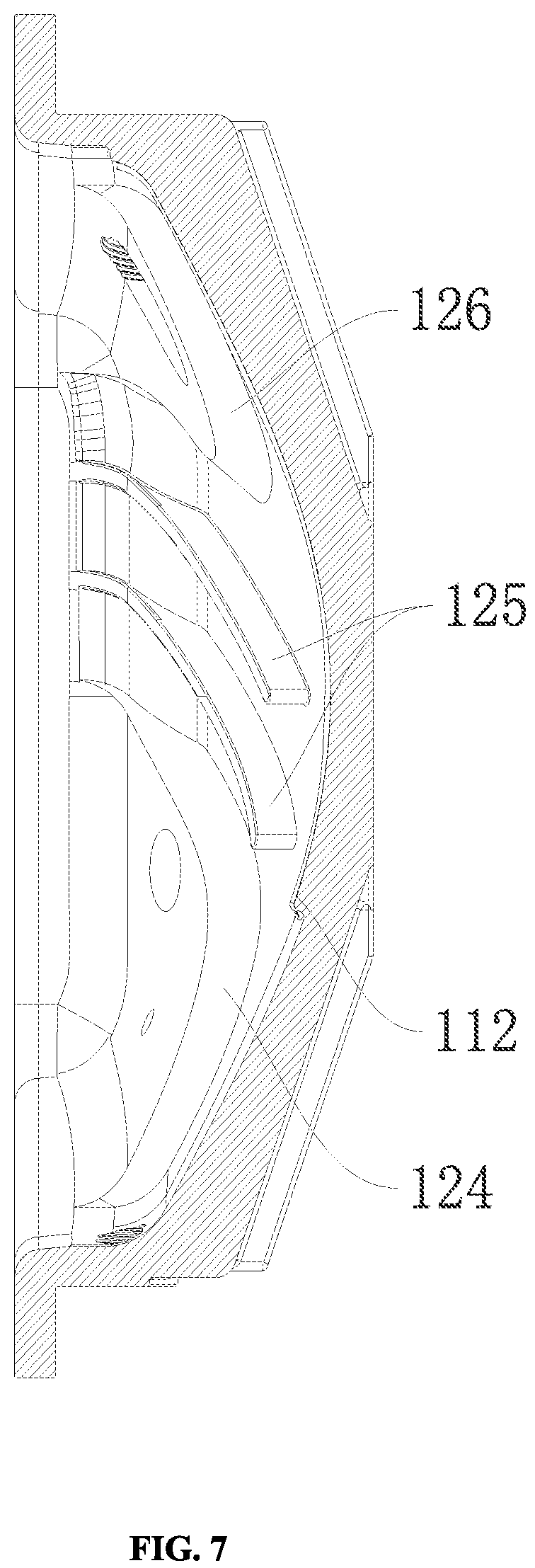 Patent US12313157 Figure 6 – Differential cover having diversion structure