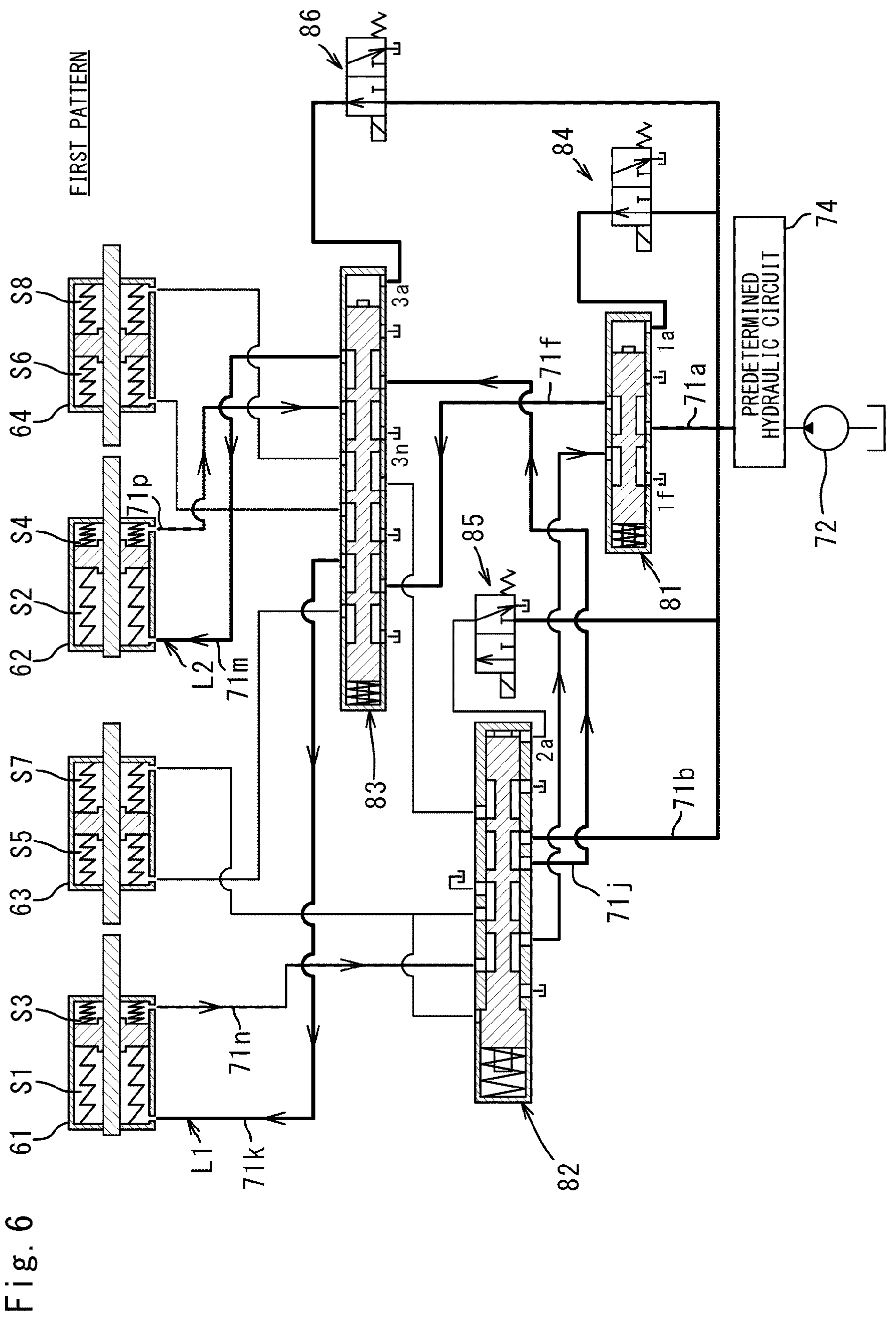 Patent US12313159 Figure 6 – Transmission and utility vehicle with transmission
