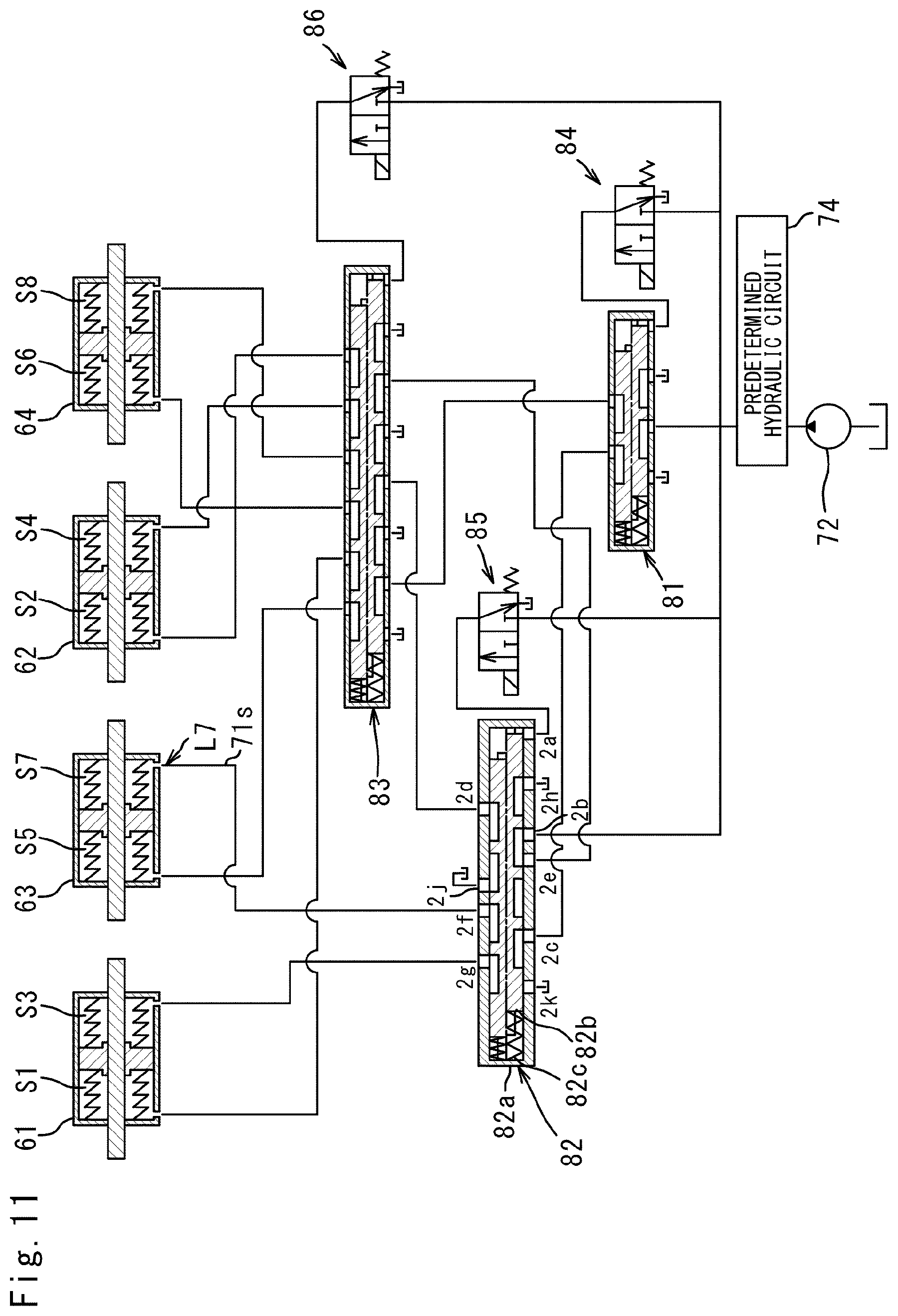 Patent US12313159 Figure 11 – Transmission and utility vehicle with transmission