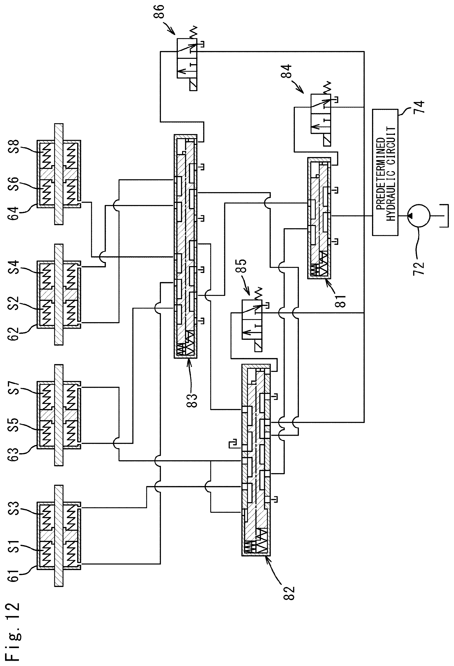 Patent US12313159 Figure 12 – Transmission and utility vehicle with transmission