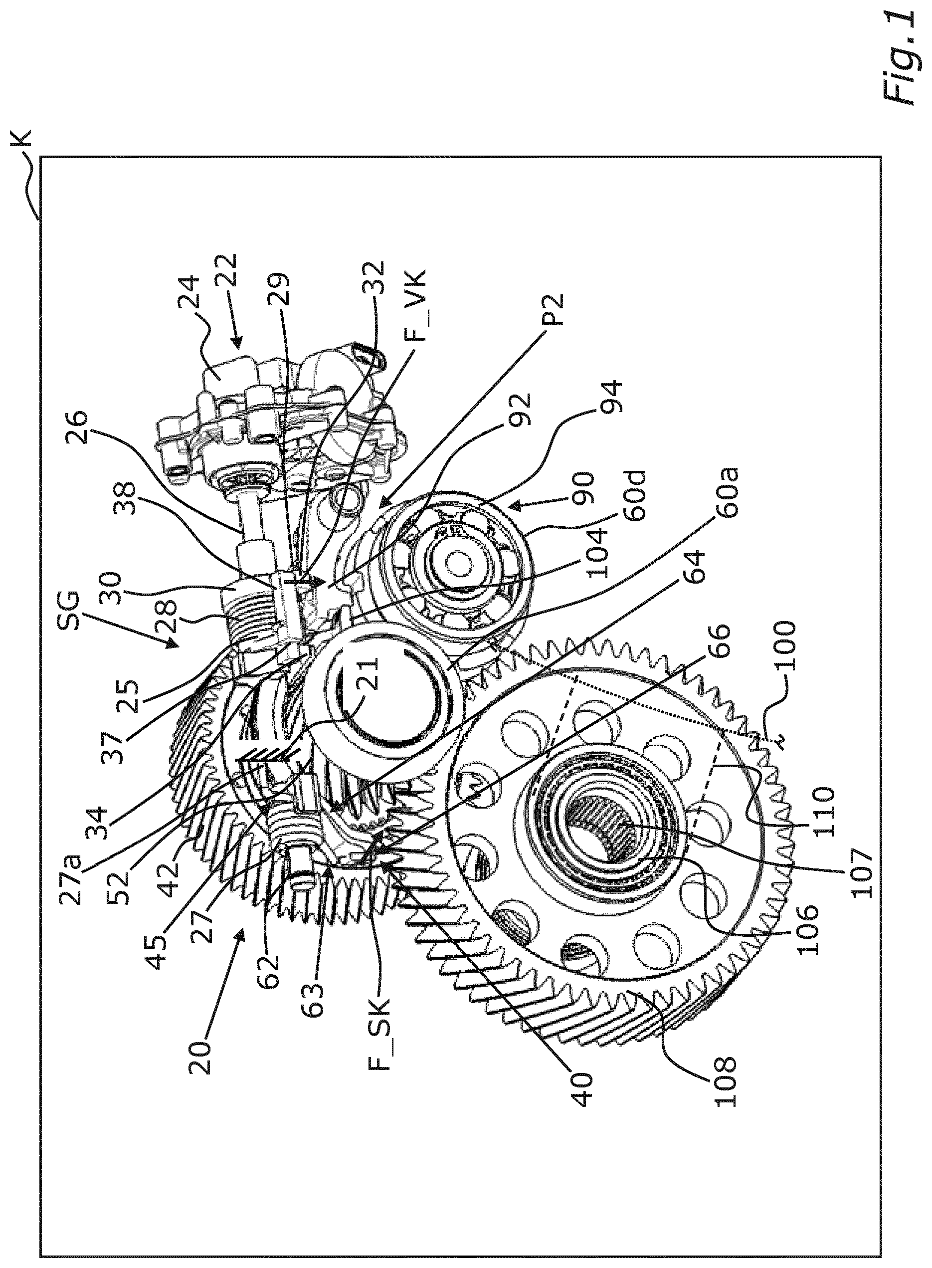 Patent US12313161 Figure 1 – Mounting assembly for a coupler mechanism of a motor vehicle