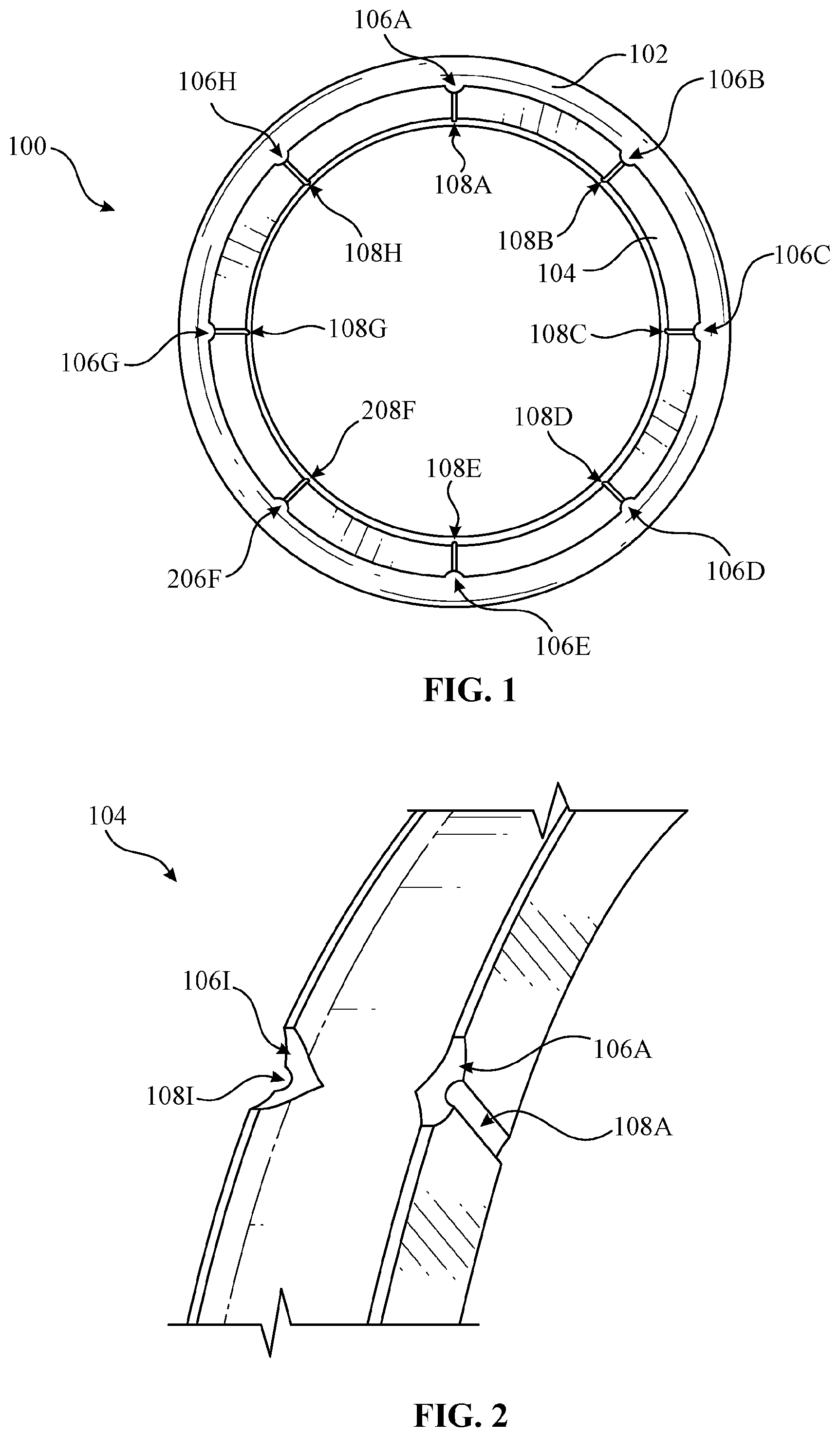 Patent US12313163 Figure 1 – Interlocking rotary union seal