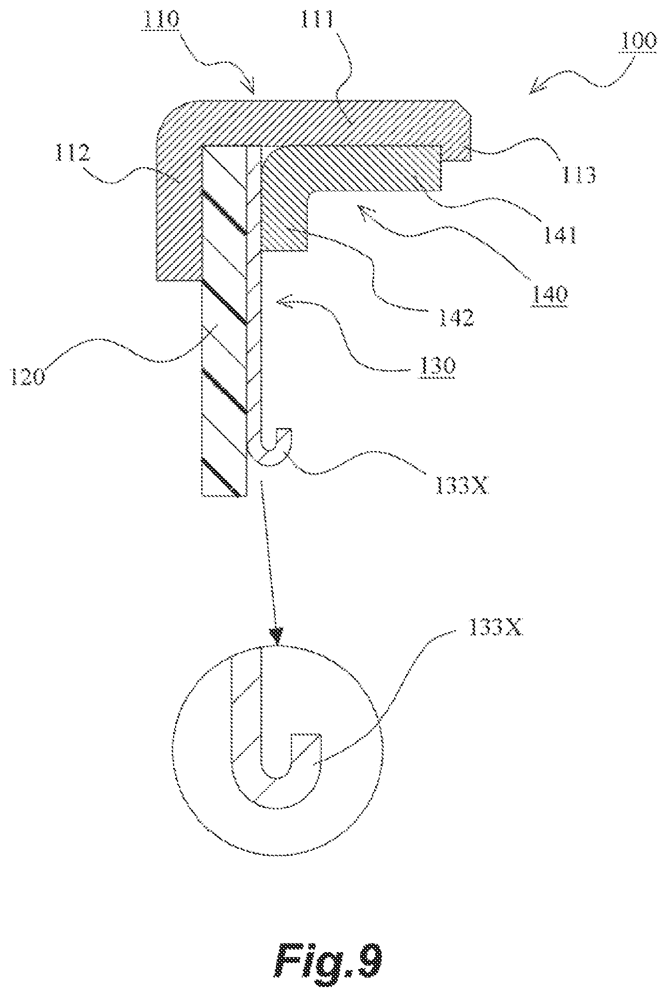 Patent US12313164 Figure 9 – Sealing device