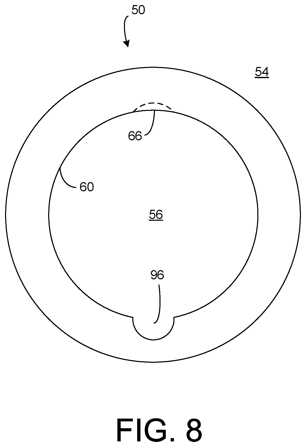 Patent US12313167 Figure 6 – Valve stop for use with a fluid end assembly