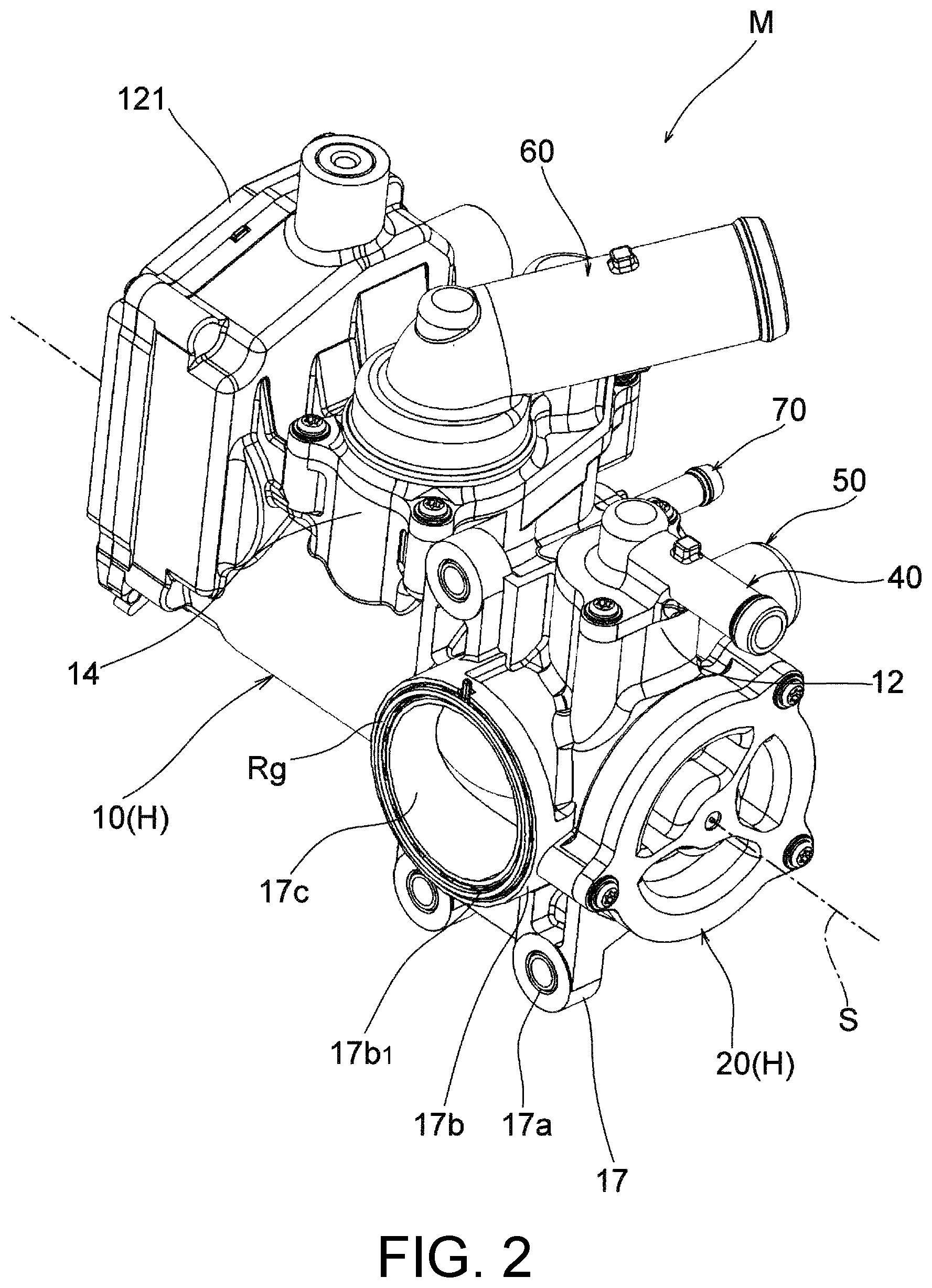 Patent US12313168 Figure 2 – Rotary valve device