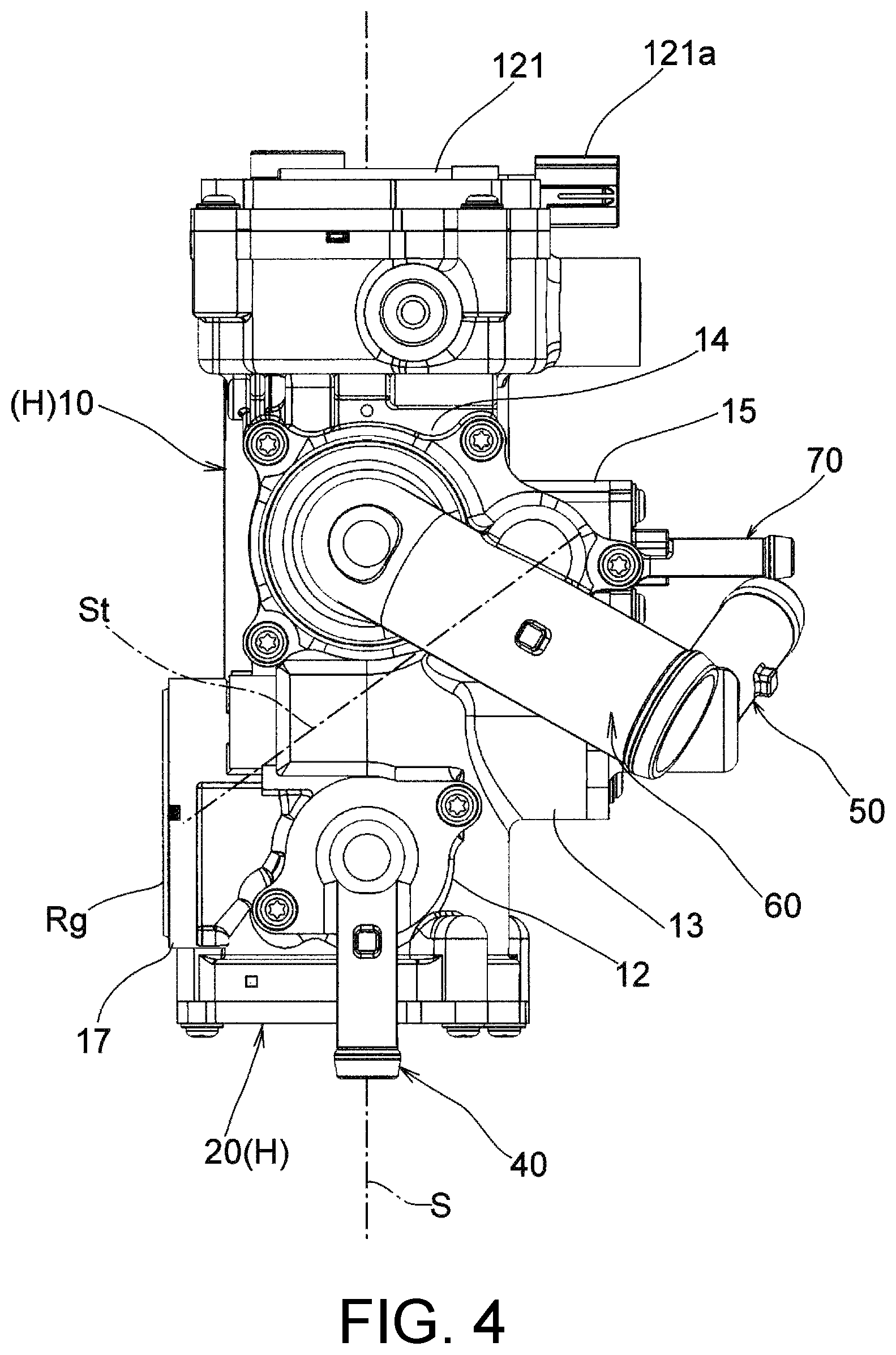 Patent US12313168 Figure 4 – Rotary valve device