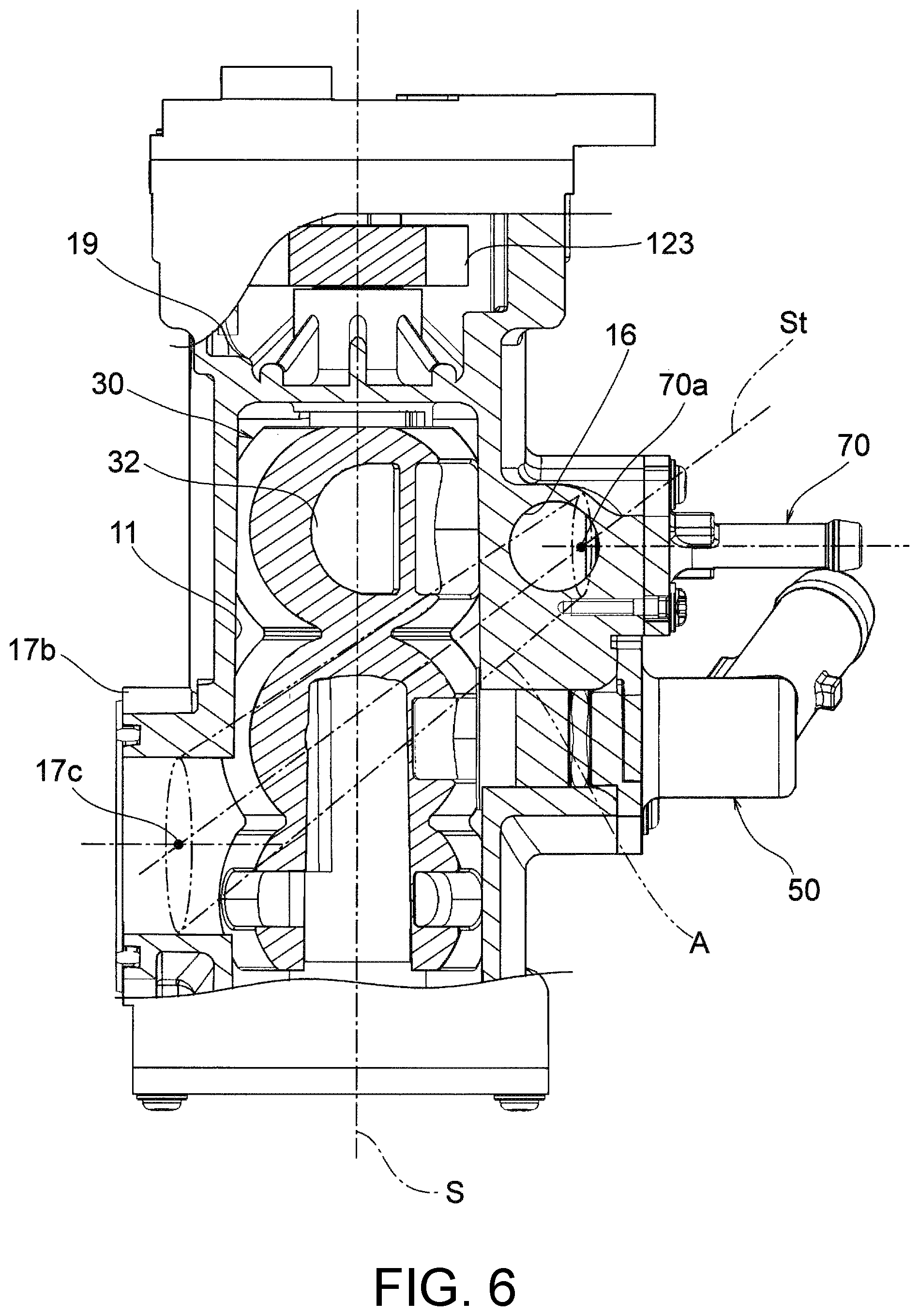 Patent US12313168 Figure 6 – Rotary valve device