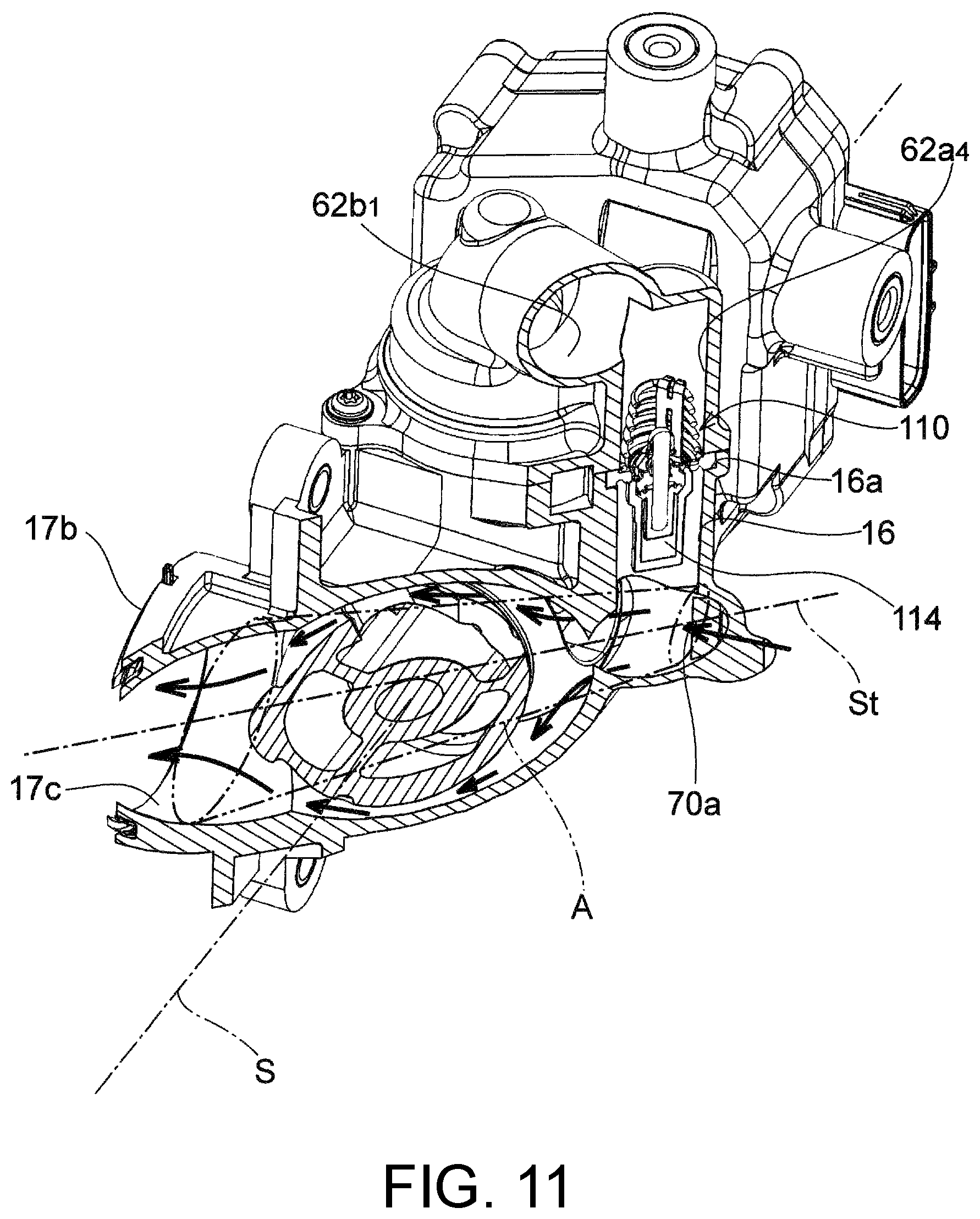 Patent US12313168 Figure 11 – Rotary valve device