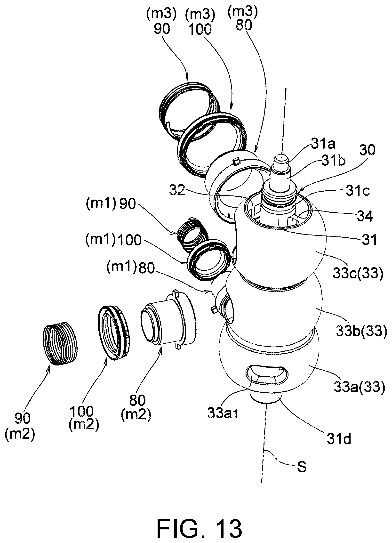 Patent US12313168 Figure 13 – Rotary valve device