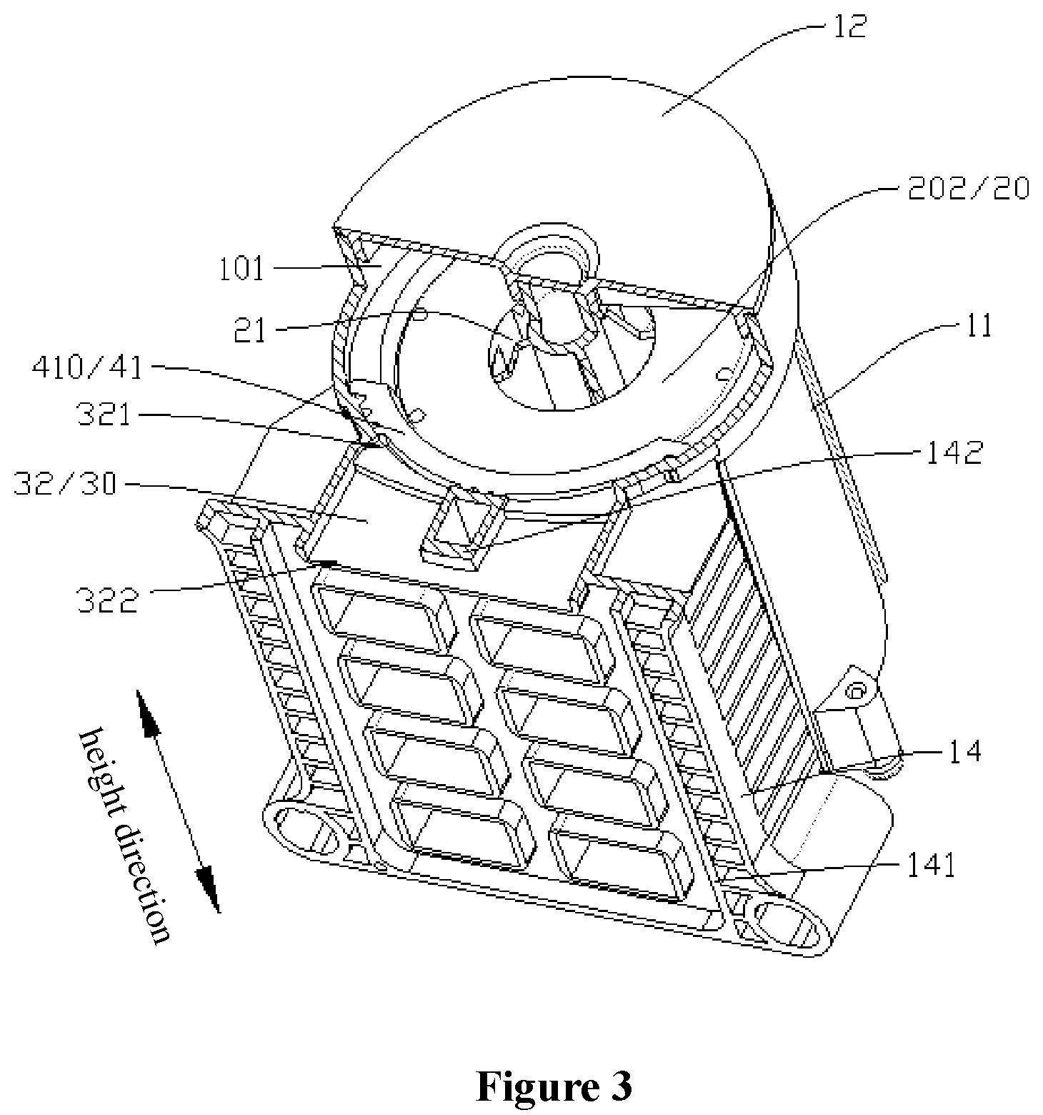 Patent US12313169 Figure 3 – Control valve and sealing component
