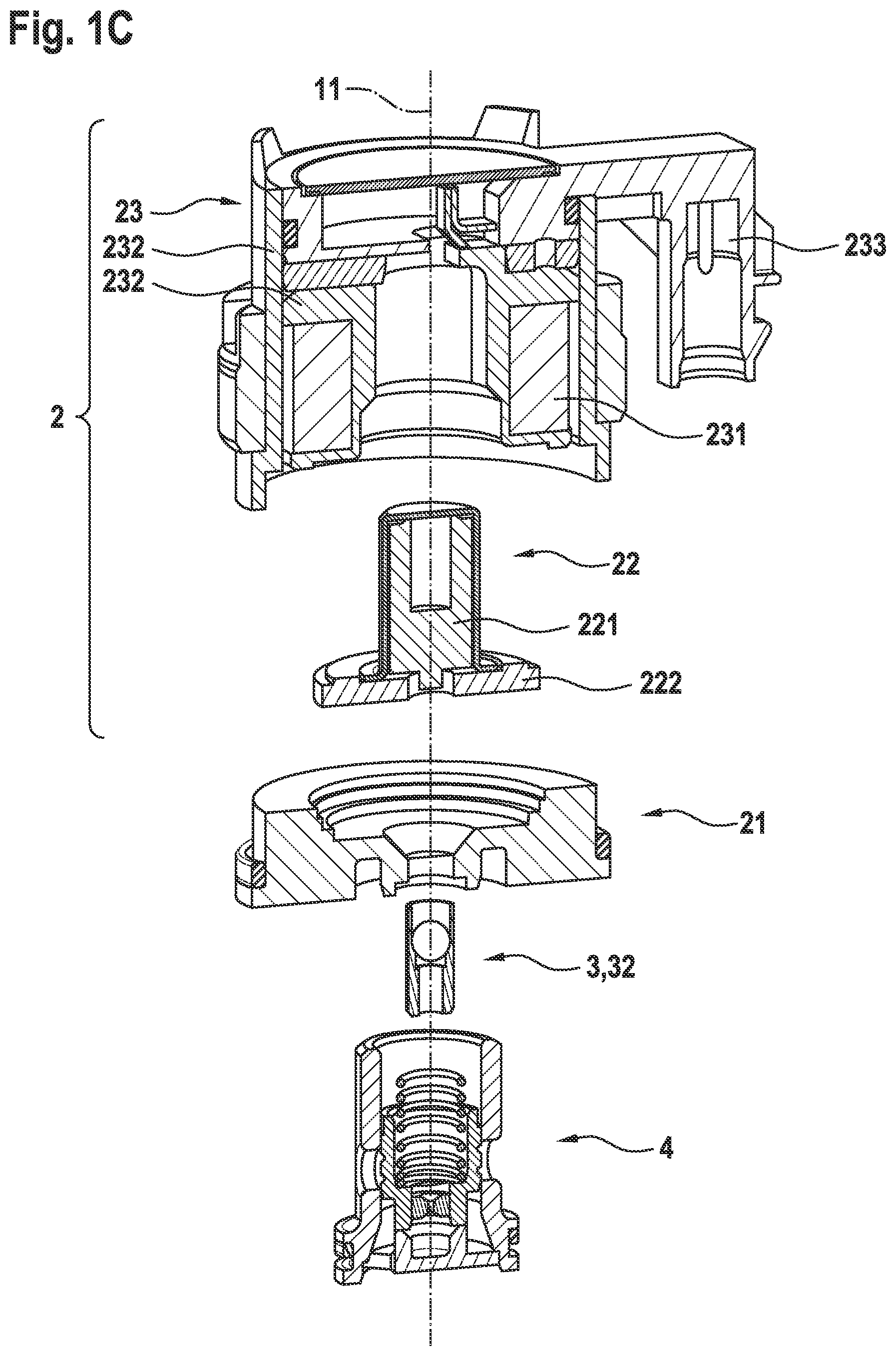 Patent US12313172 Figure 3 – Pilot stage with ball-conical seat