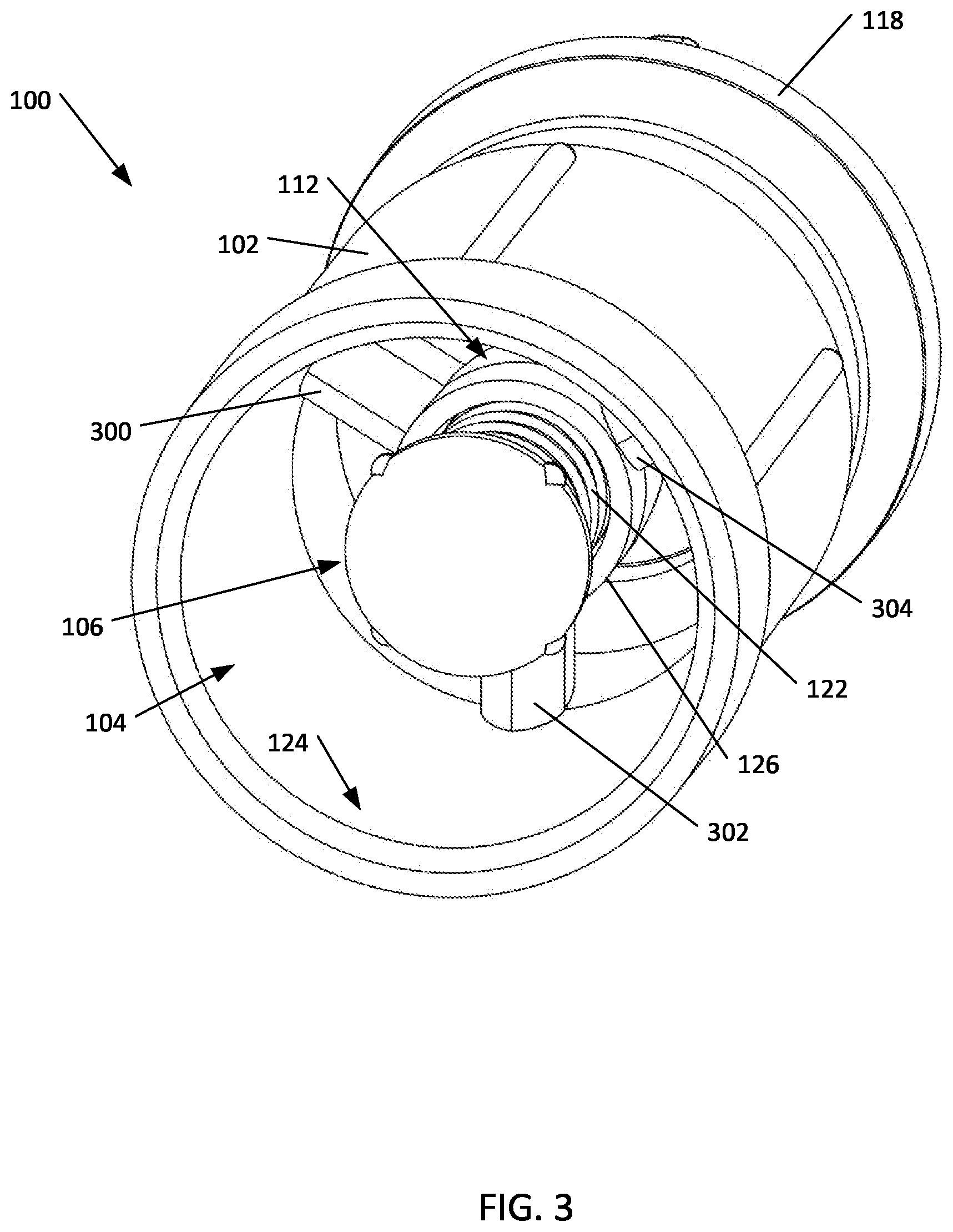 Patent US12313175 Figure 3 – Float valve with a protective spring