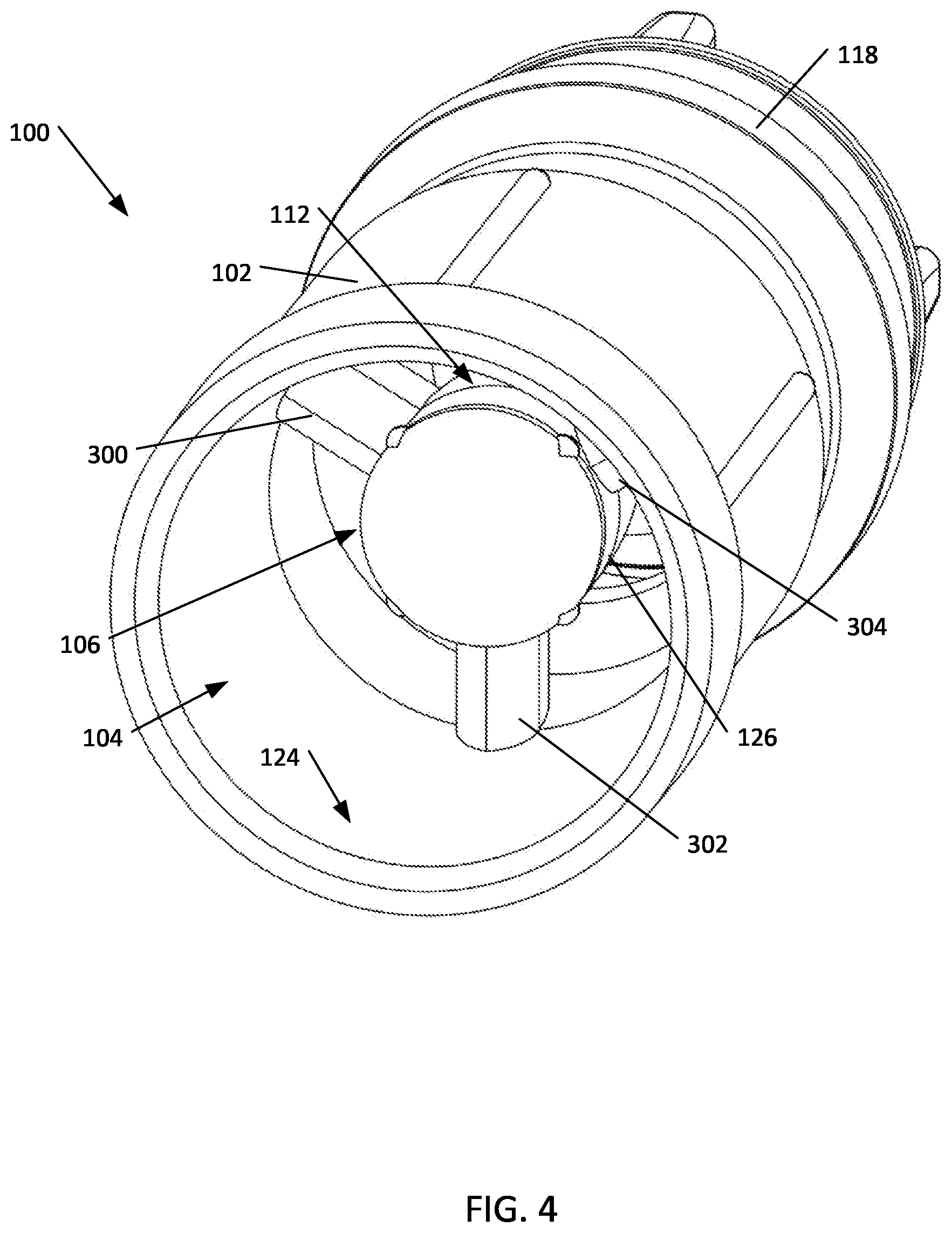 Patent US12313175 Figure 4 – Float valve with a protective spring