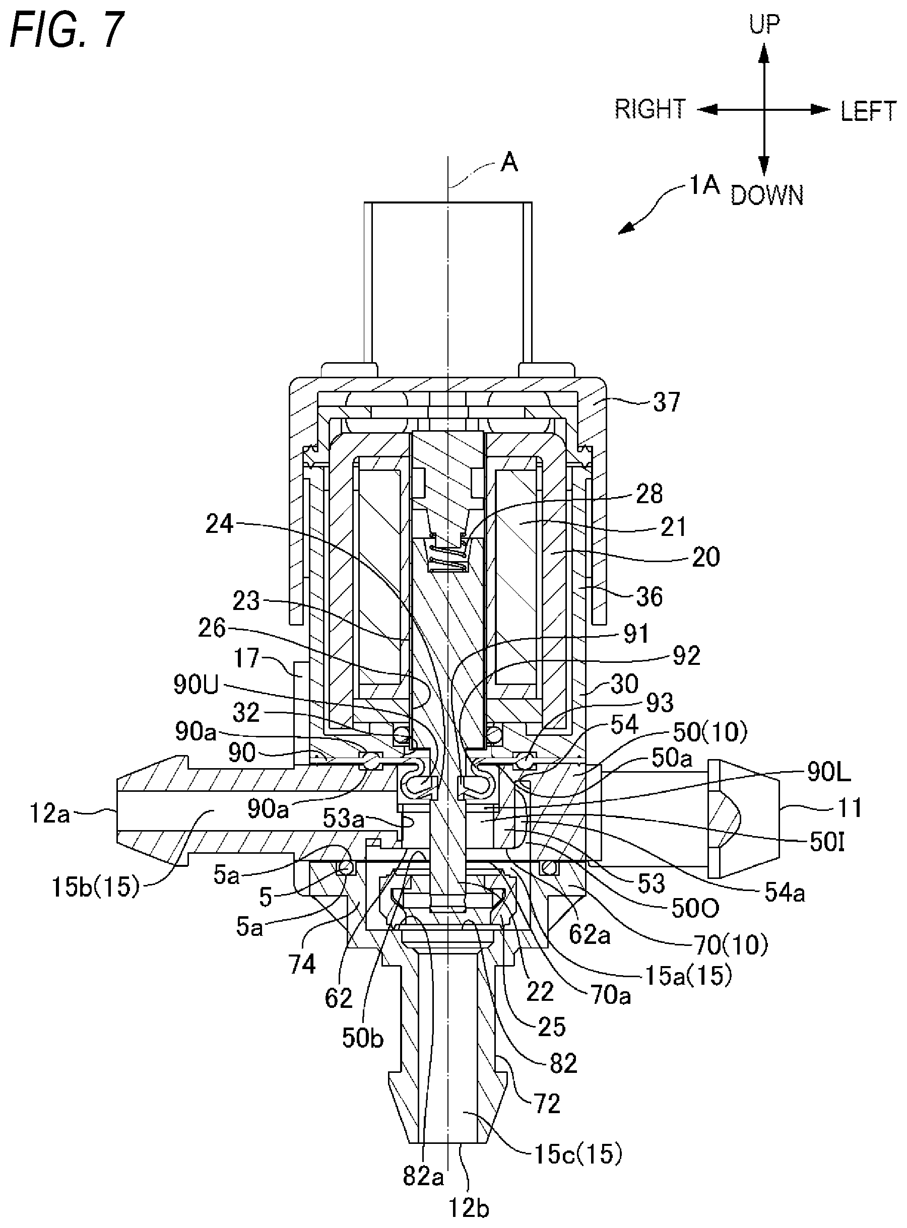 Patent US12313177 Figure 7 – Electromagnetic valve