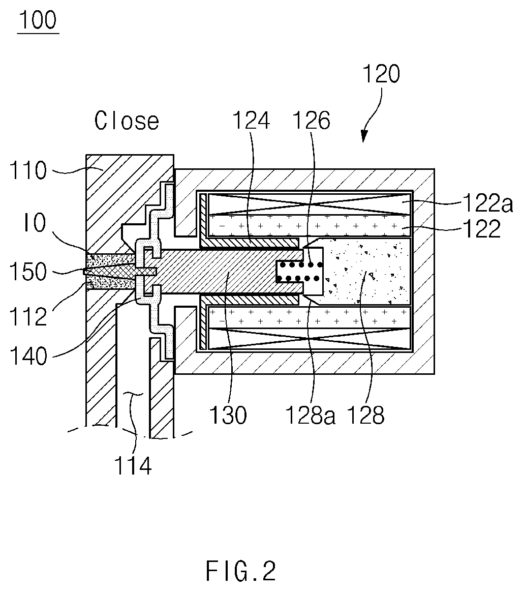 Patent US12313181 Figure 2 – Valve device having anti-freeze function