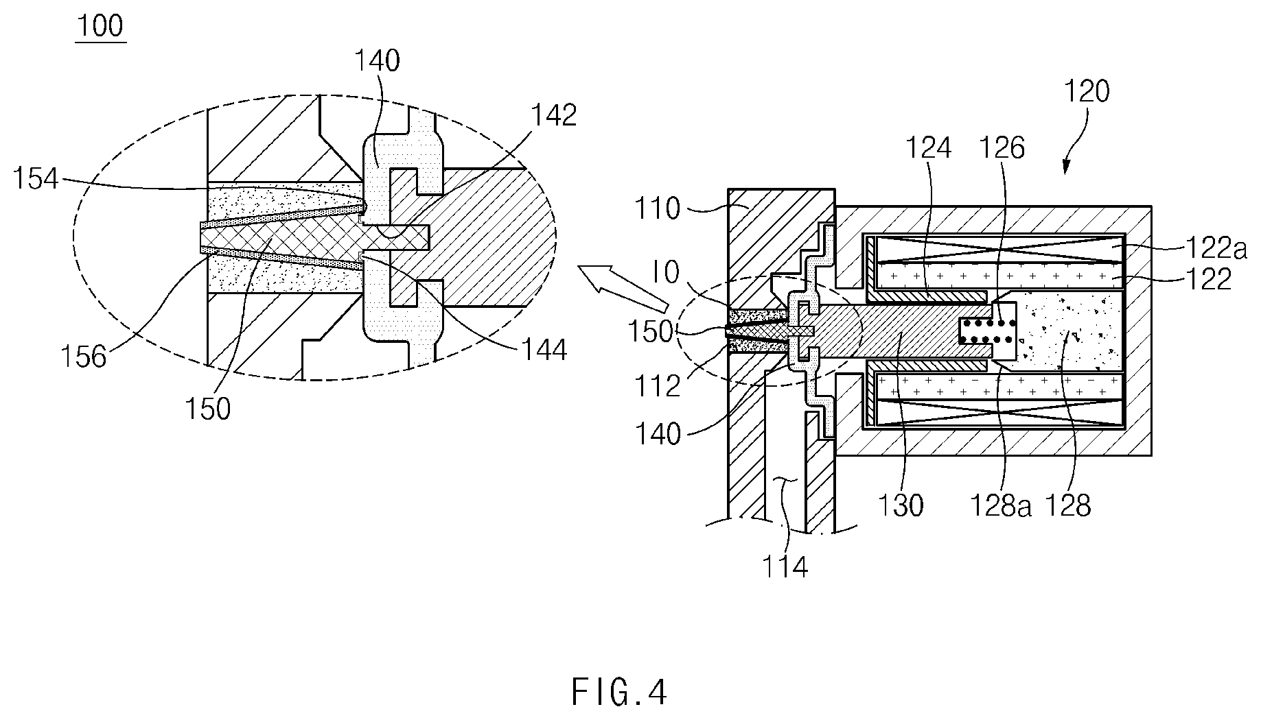 Patent US12313181 Figure 4 – Valve device having anti-freeze function