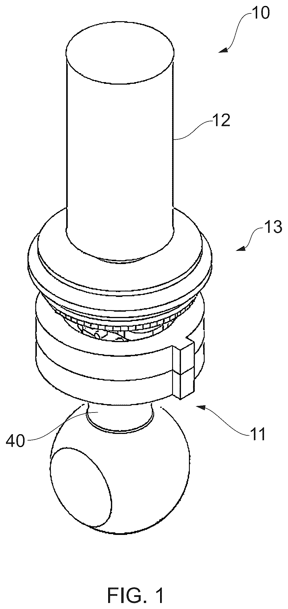Patent US12313185 Figure 1 – Valve assembly