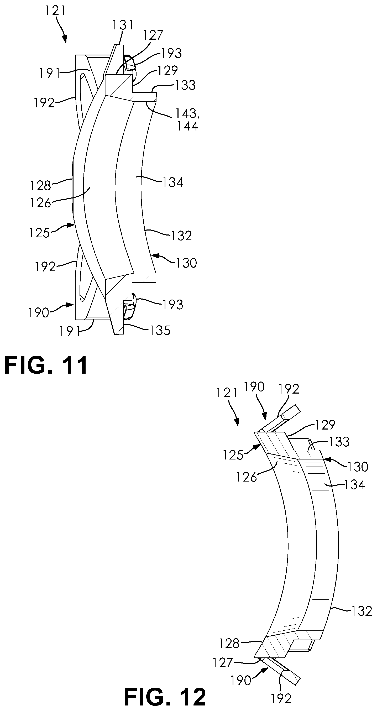 Patent US12313187 Figure 6 – Reinforced rotary valve seal assembly