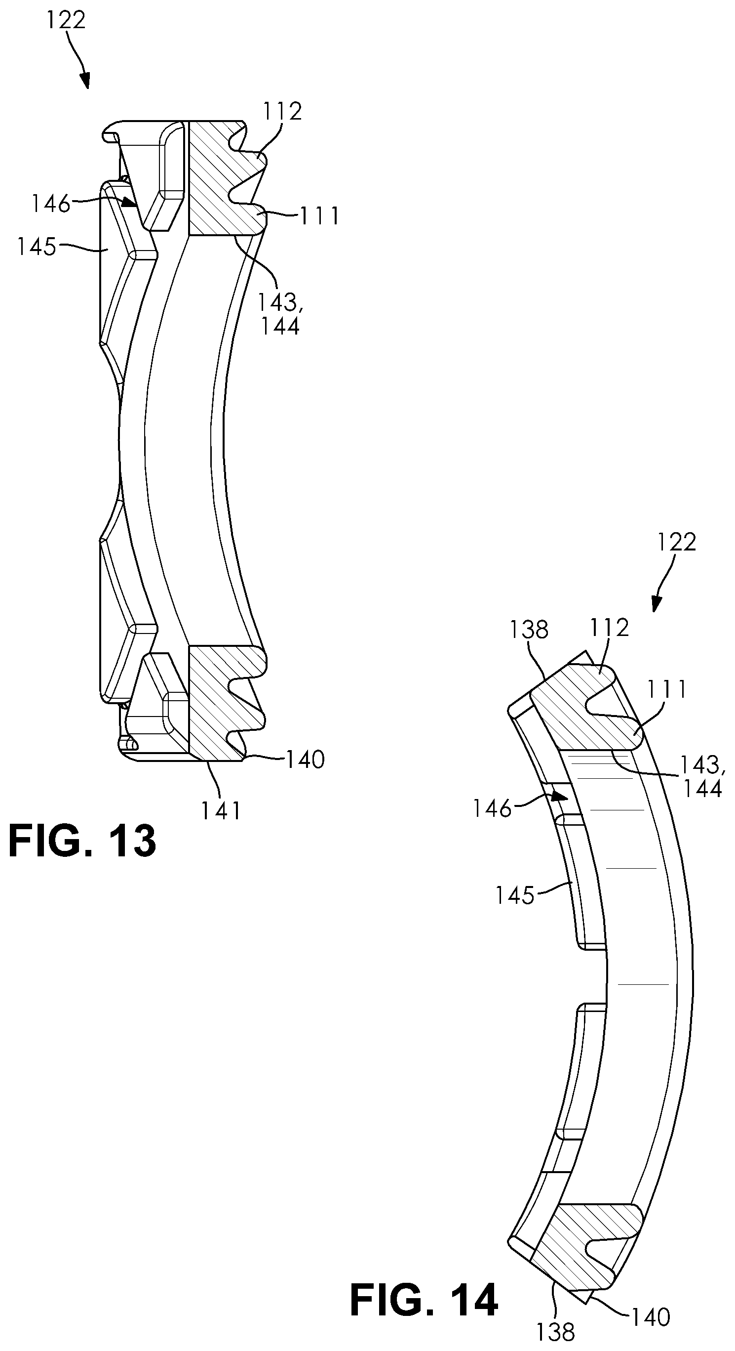 Patent US12313187 Figure 7 – Reinforced rotary valve seal assembly