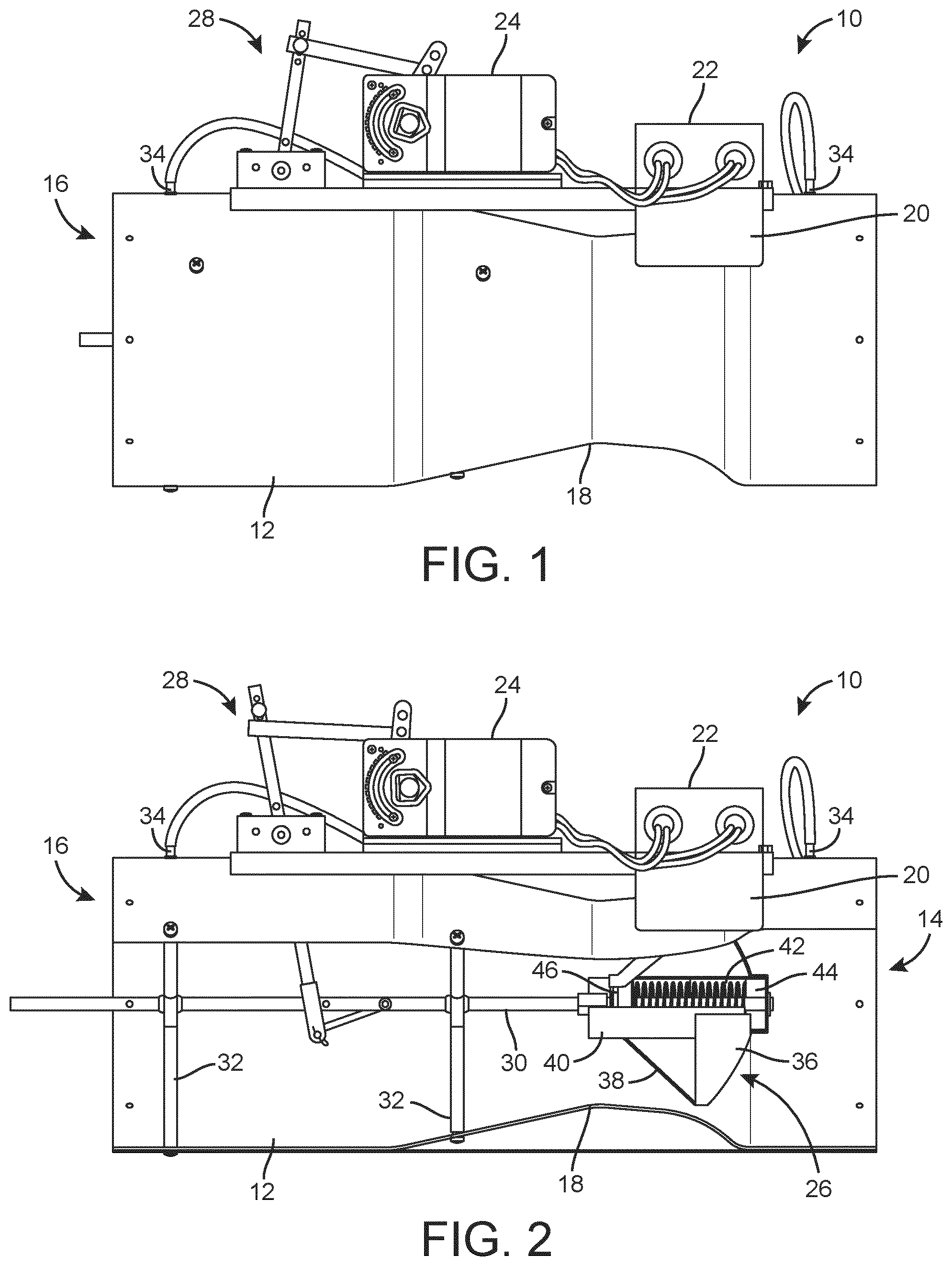 Patent US12313188 Figure 1 – Valve assembly with adjustable spacer and noise reduction