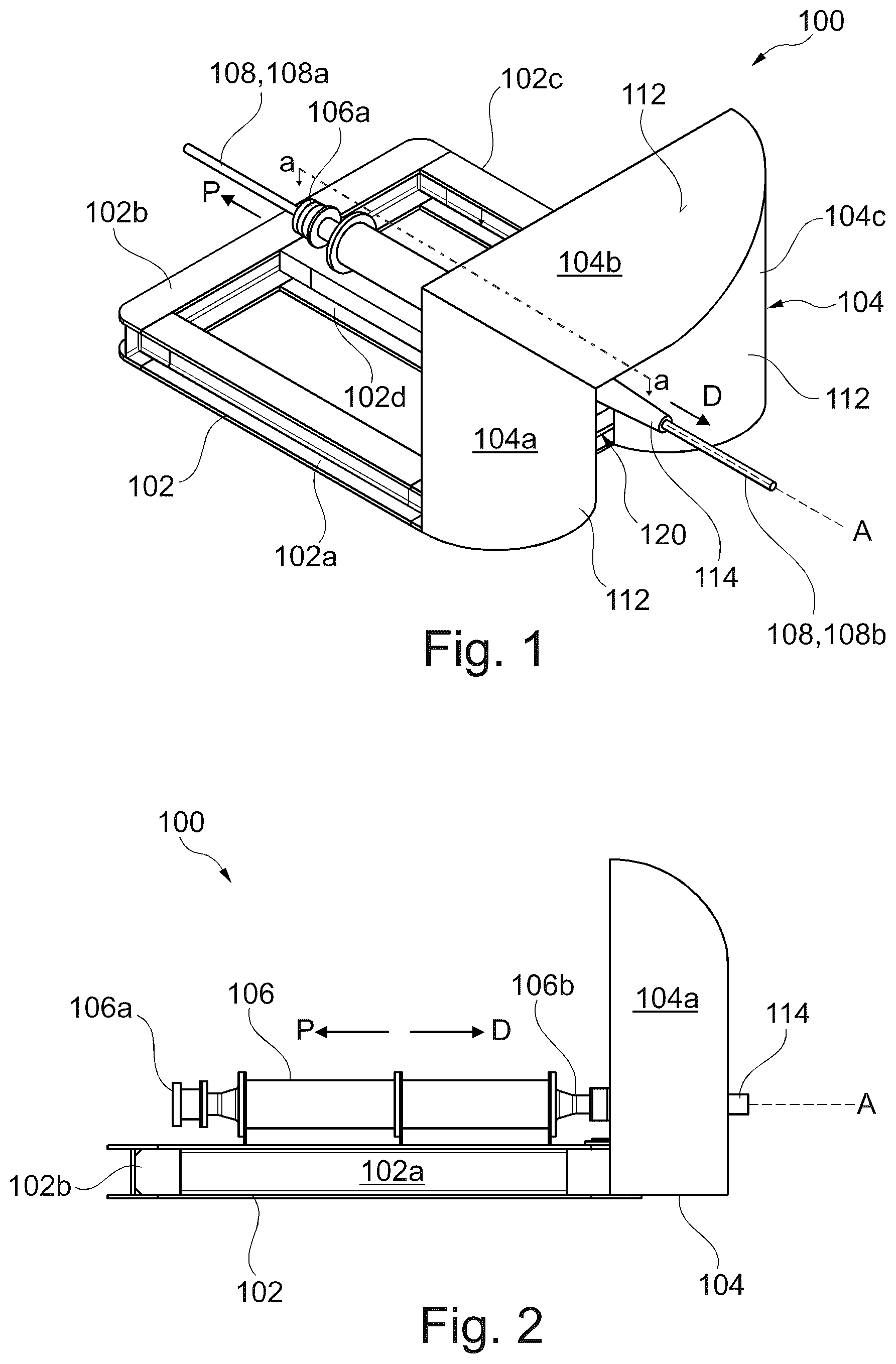 Patent US12313189 Figure 1 – Conduit anchor
