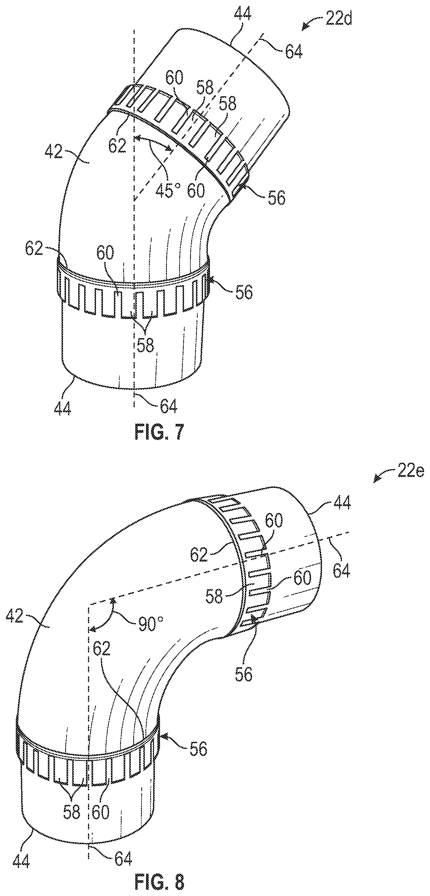 Patent US12313194 Figure 4 – Mountable dust hose connector system