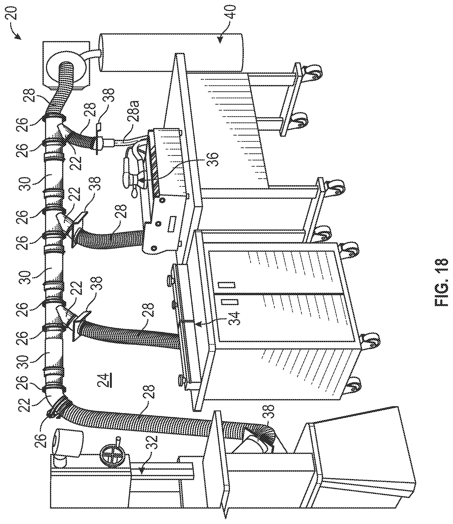 Patent US12313194 Figure 10 – Mountable dust hose connector system