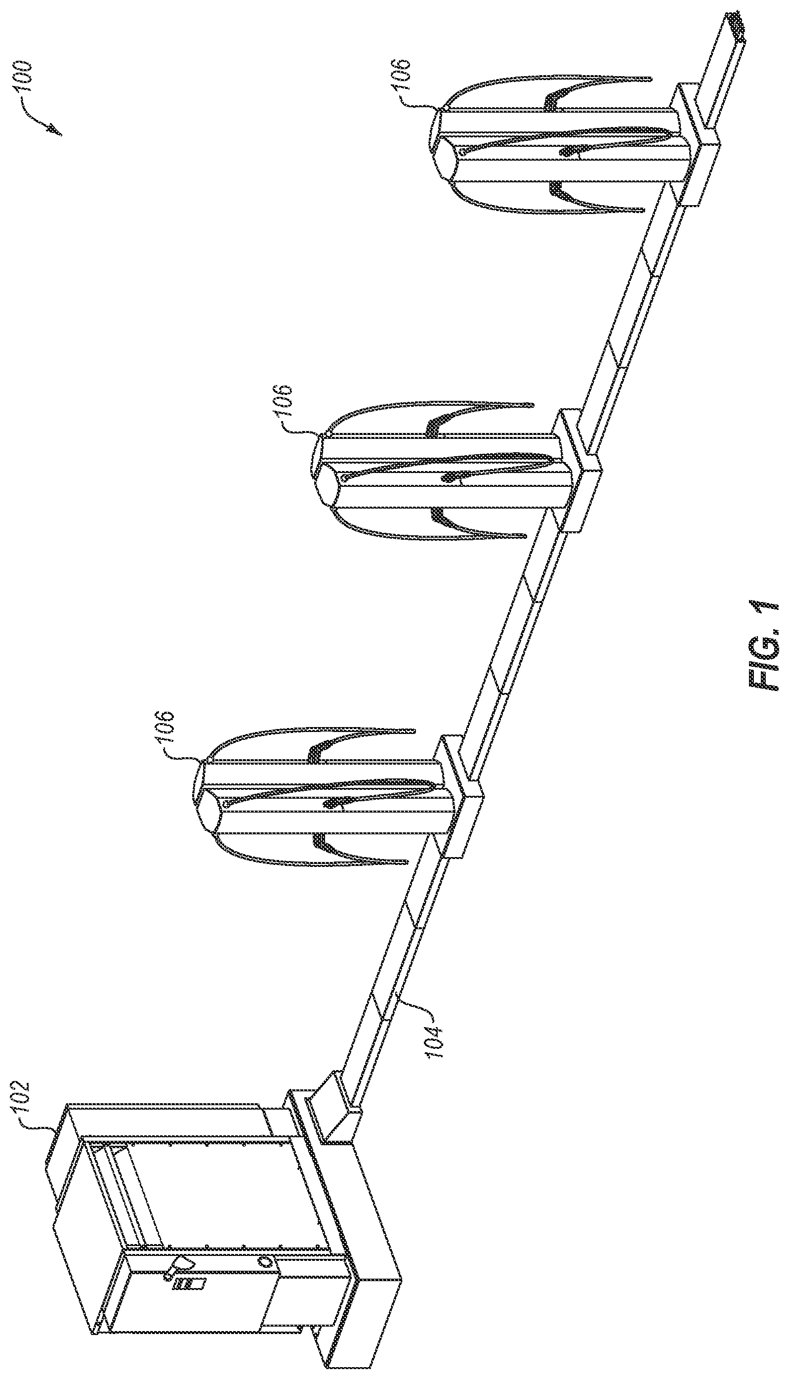 Patent US12313195 Figure 1 – Multicable clip