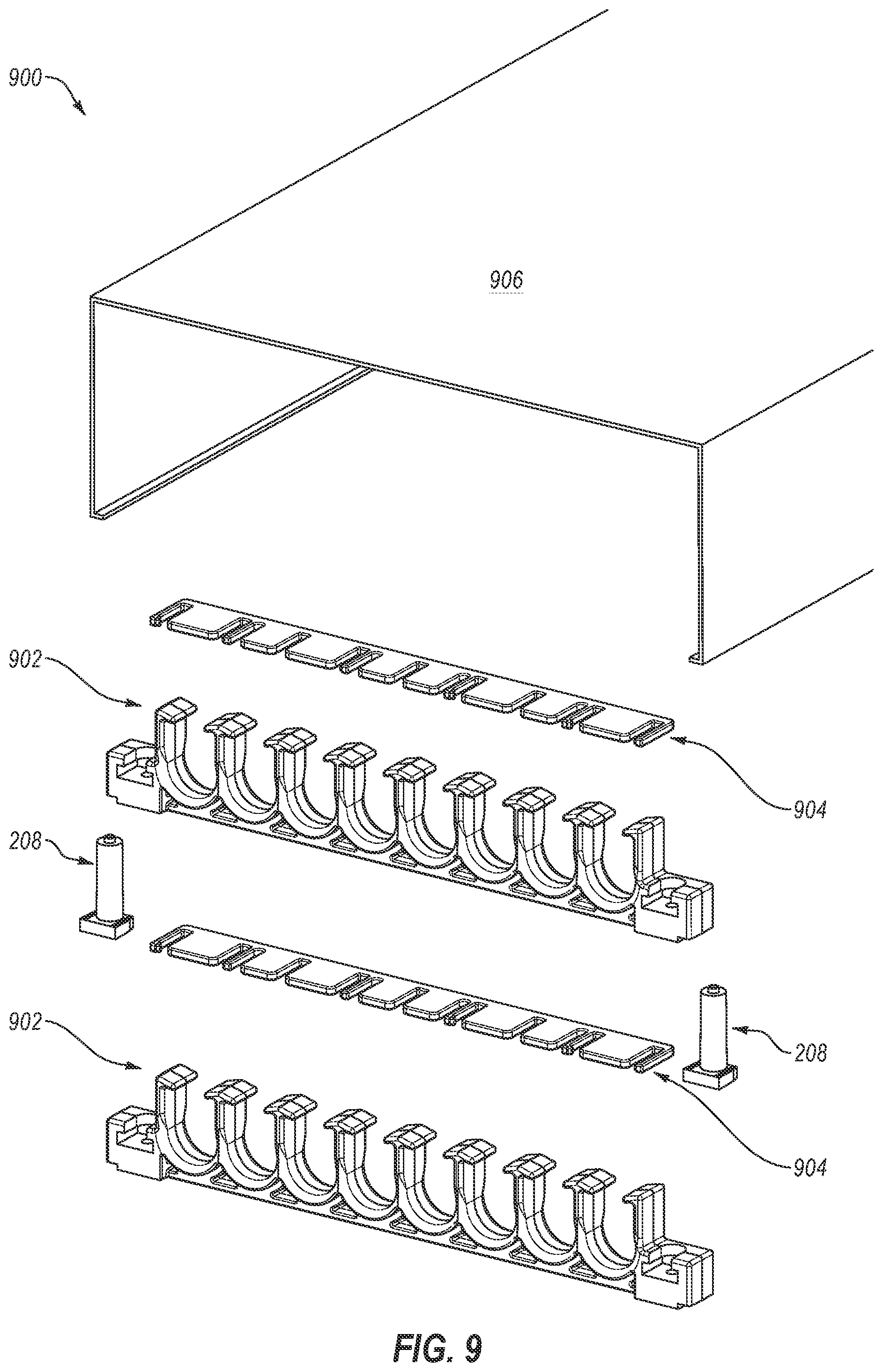 Patent US12313195 Figure 14 – Multicable clip